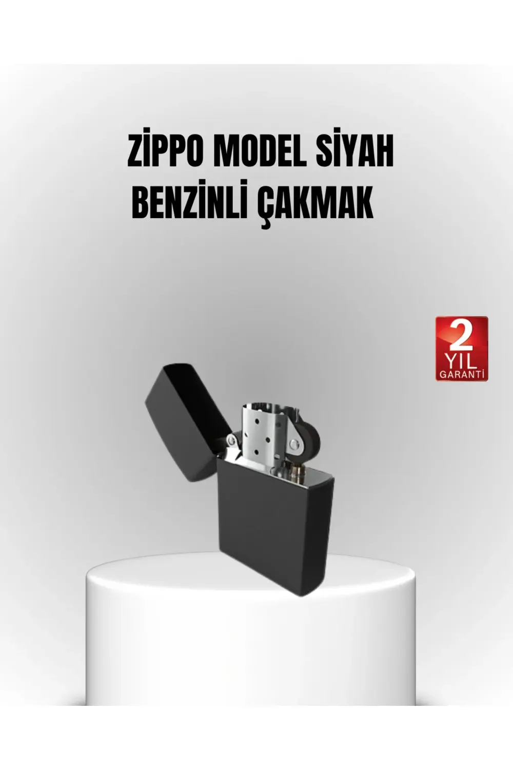 Tasarım Metal Çakmak Minimal Mat Yüzeyli ve Şık Görünümlü