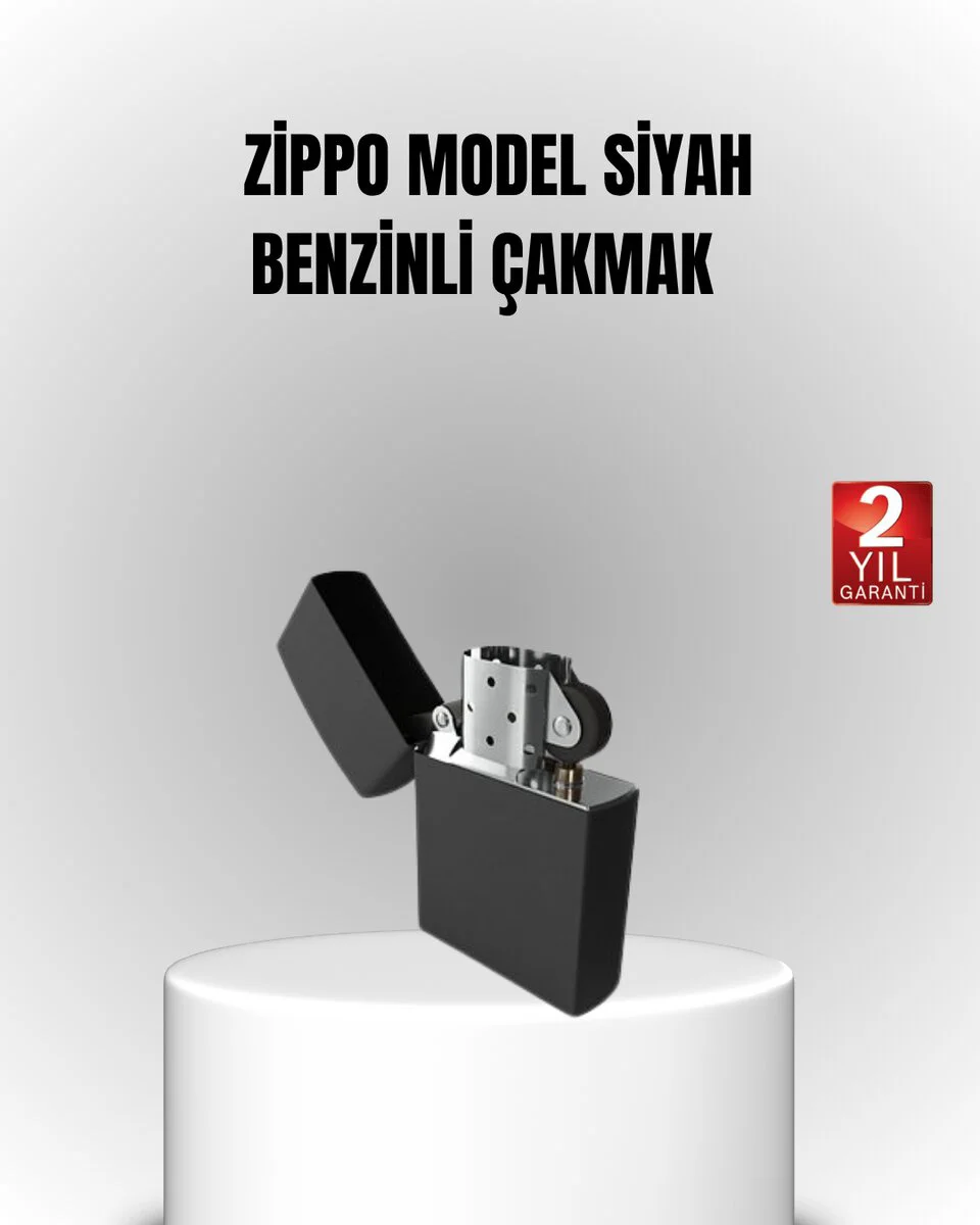 Tasarım Metal Çakmak - Minimal Mat Yüzeyli ve Şık Görünümlü