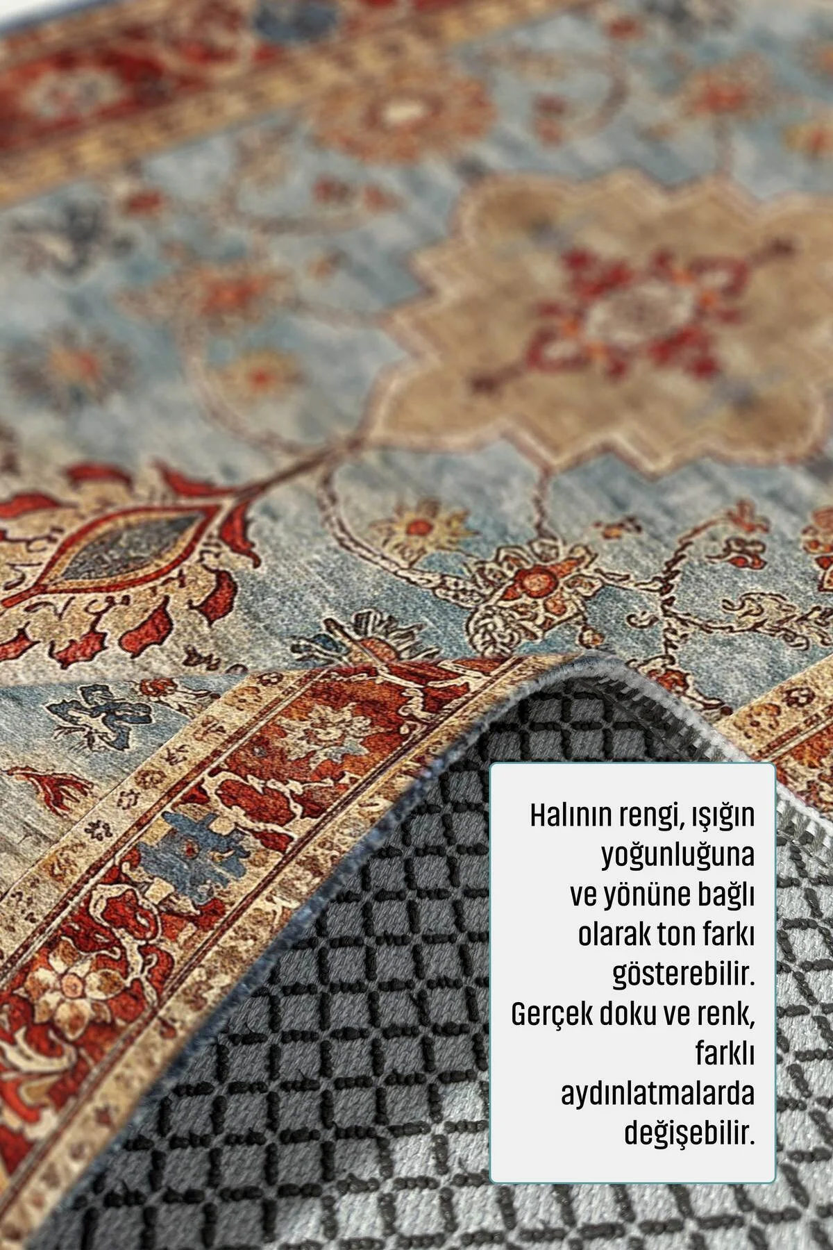 Tasarım Sultani Mavi Şönil Halı Kilim Yolluk Kaymaz Yıkanabilir Salon Mutfak Koridor Tasarım Sultani Mavi Şönil Halı Kilim Yolluk Kaymaz Yıkanabilir Salon Mutfak Koridor