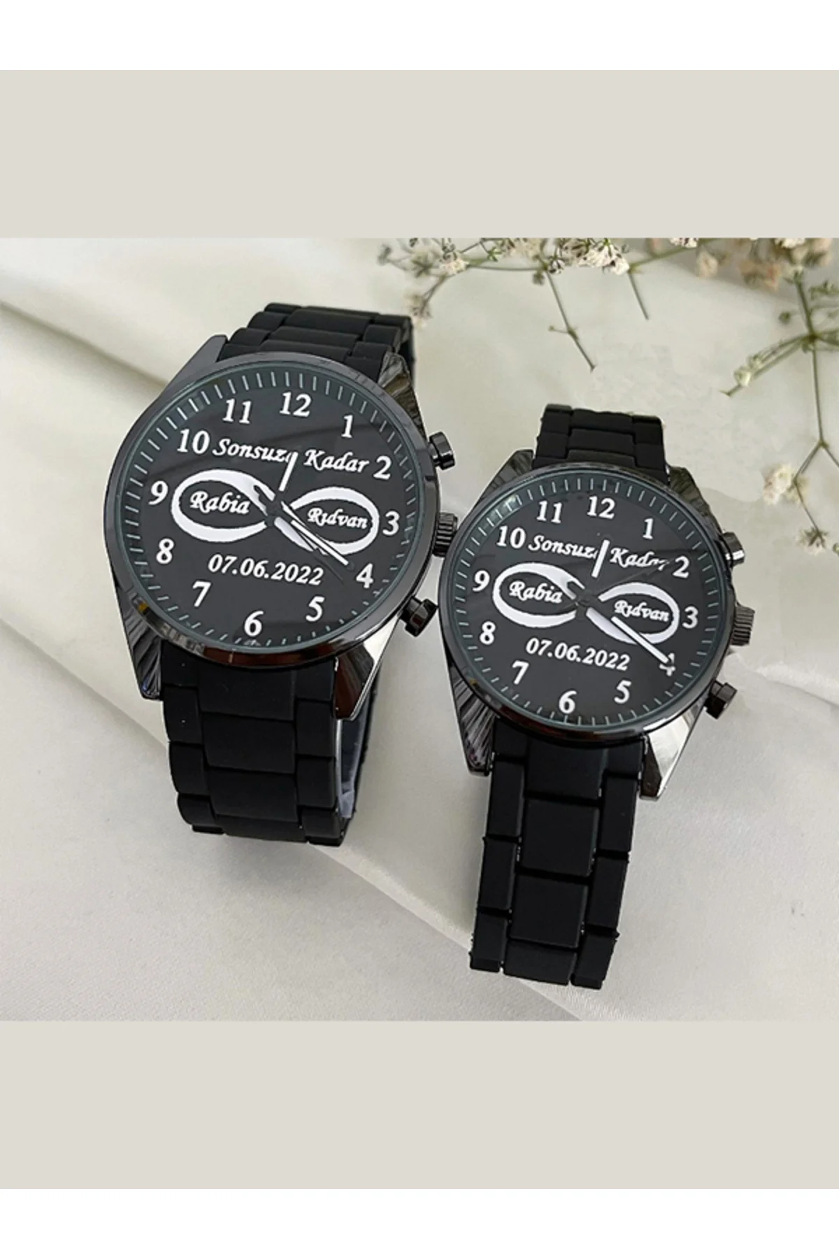 Tasarımlı Kişiye Özel Bay Kol saati