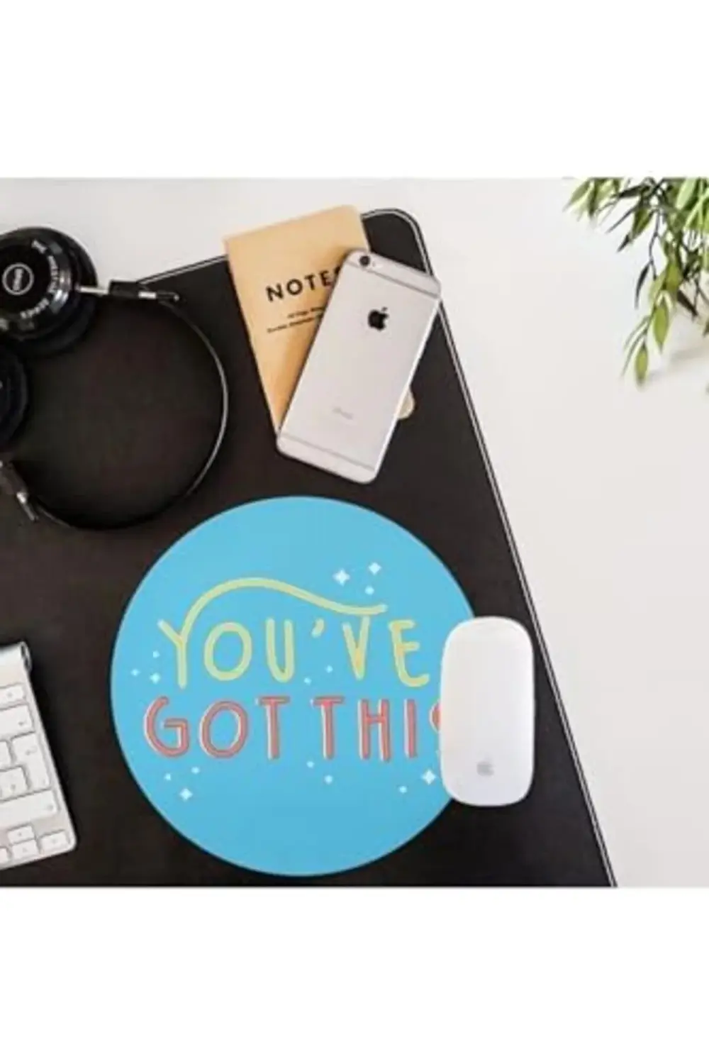 Tasarımlı Yuvarlak Mouse Pad - Mousepad - Mouse Pad - Fare Altlığ