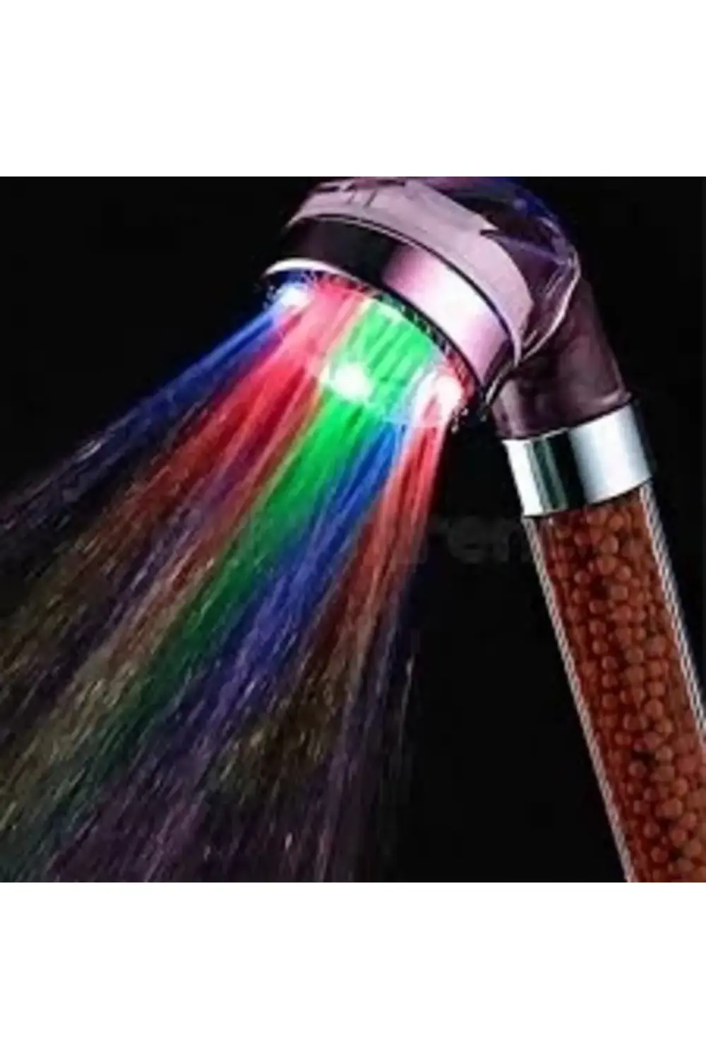 Tasarruflu Boncuklu Ledli Duş Başlık-pil Veya Elektrik Gerekmez K