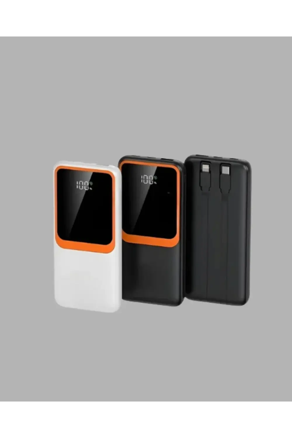 Taşınabilir 10000 mAh Powerbank – Dijital Göstergeli, Type-C ve U