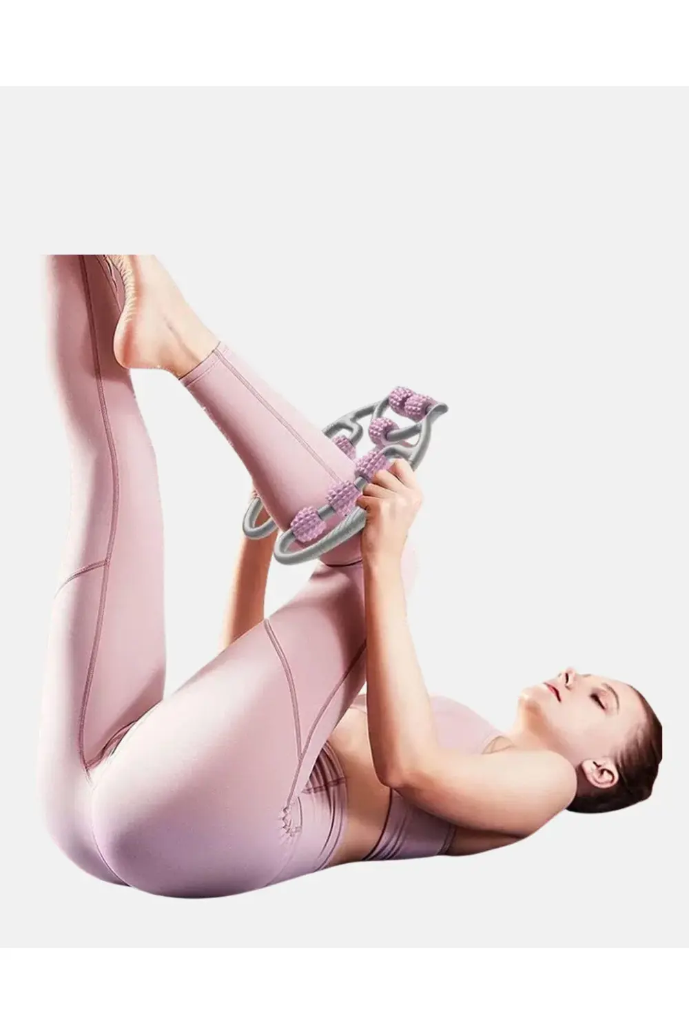 Taşınabilir 3D Masaj Rulosu – Kas Rahatlatıcı ve Yağ Azaltıcı Mas