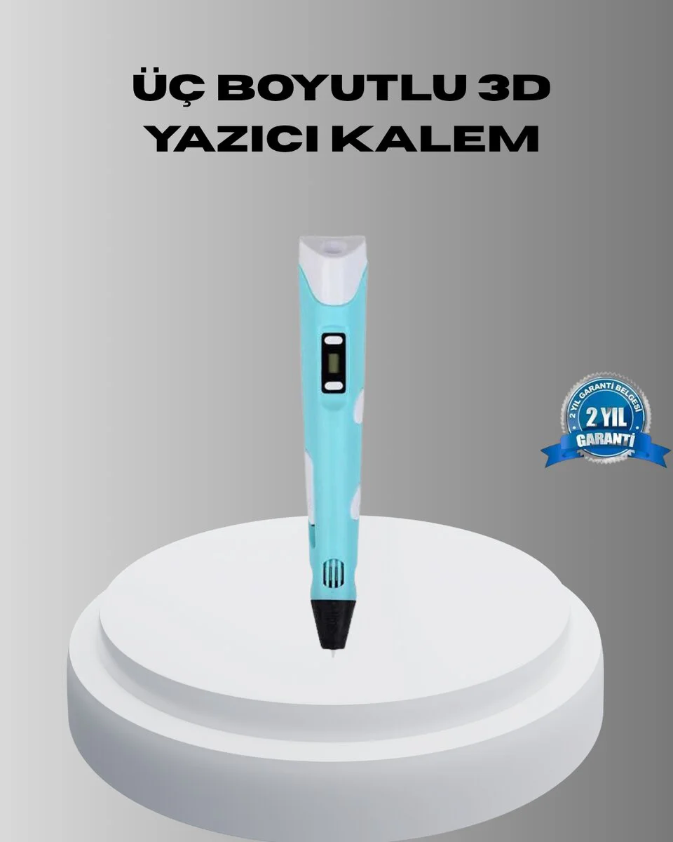Taşınabilir 3D Yazıcı Kalem FDM Teknolojili ve Çok Amaçlı
