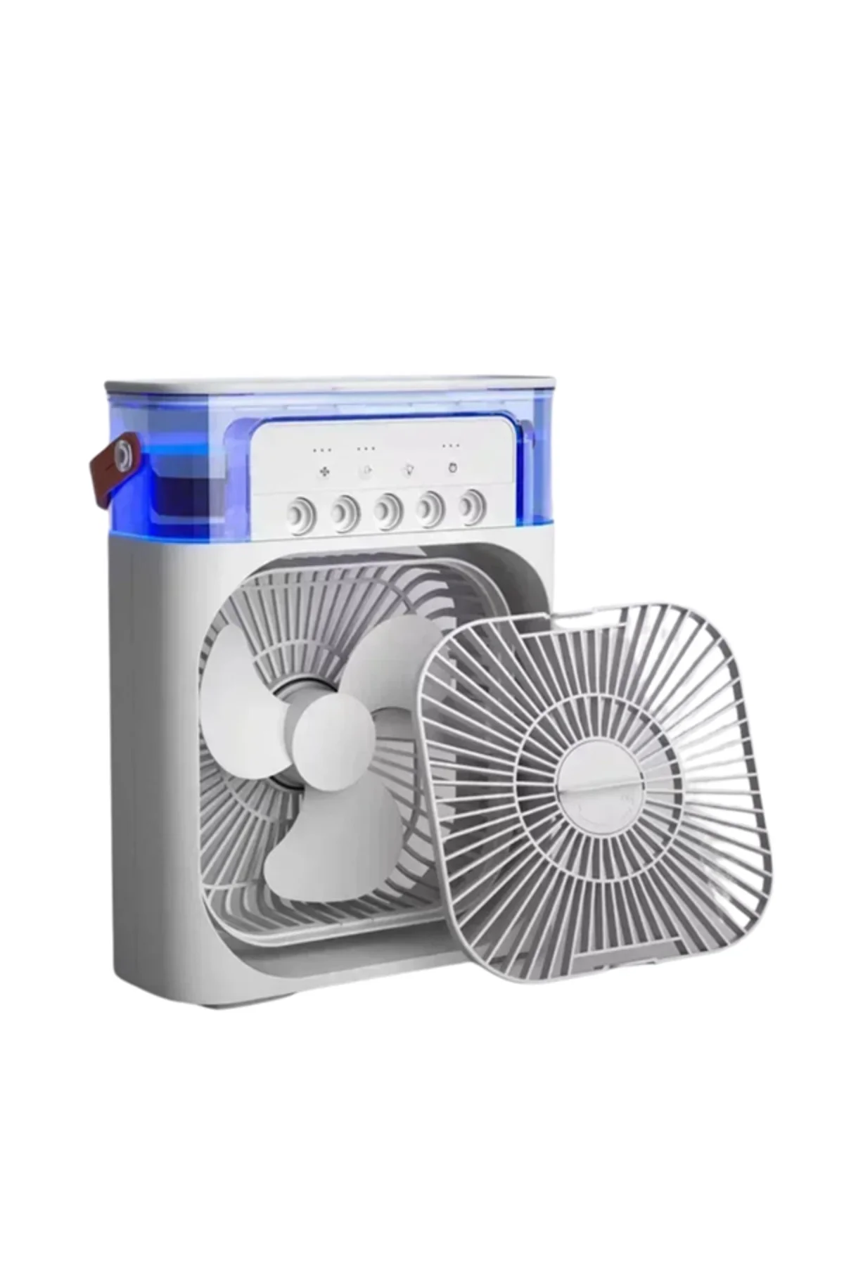 Taşınabilir 3'ü 1 Arada Mini Fan | Nemlendirici + Soğutucu + Gece