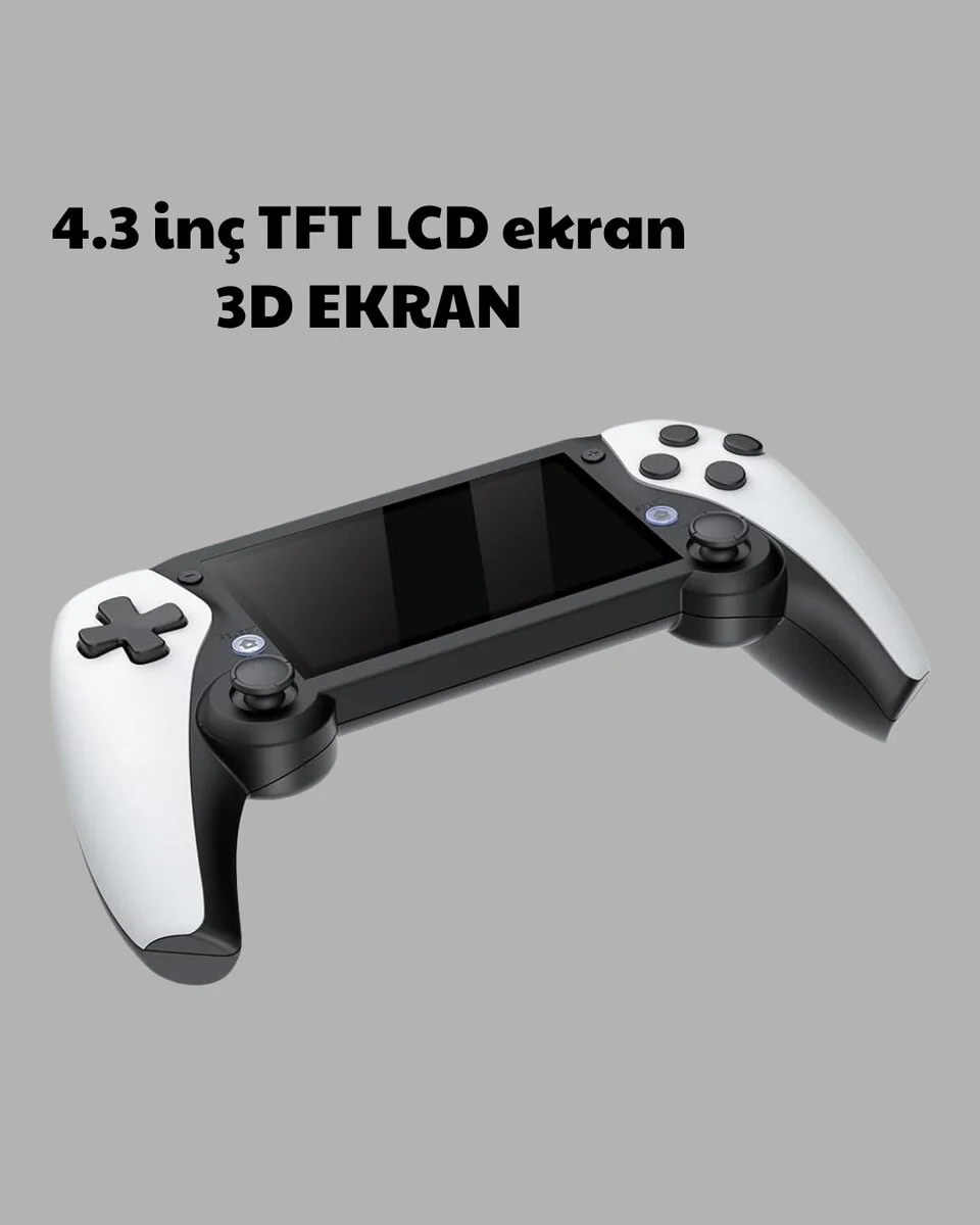 Taşınabilir 4.3” Ekranlı Retro Oyun Cihazı
