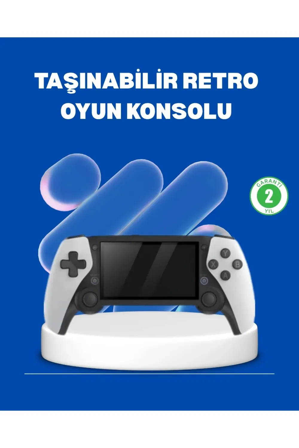 Taşınabilir 4.3” Ekranlı Retro Oyun Cihazı