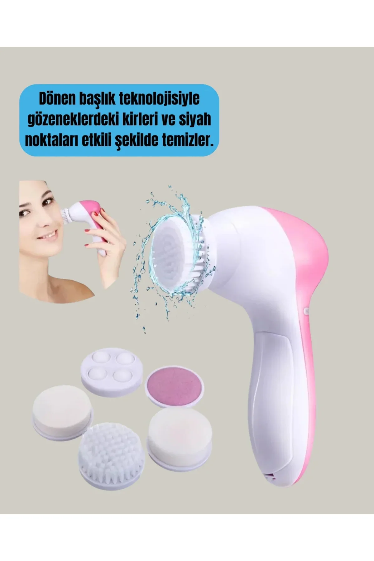 Taşınabilir 5 in 1 Elektrikli Cilt Tezleyici