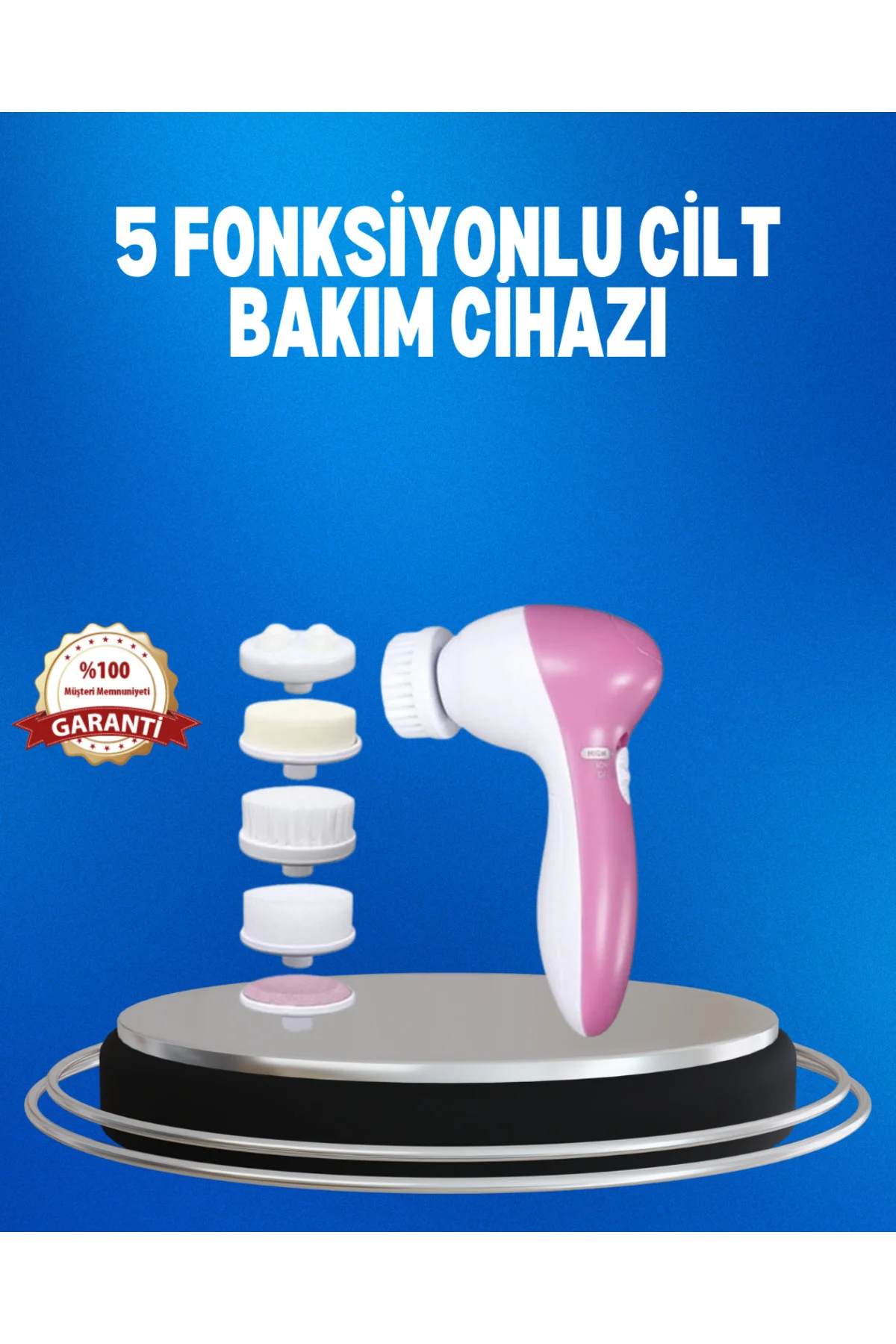 Taşınabilir 5 in 1 Elektrikli Cilt Temizleyici - ayr4256-9886