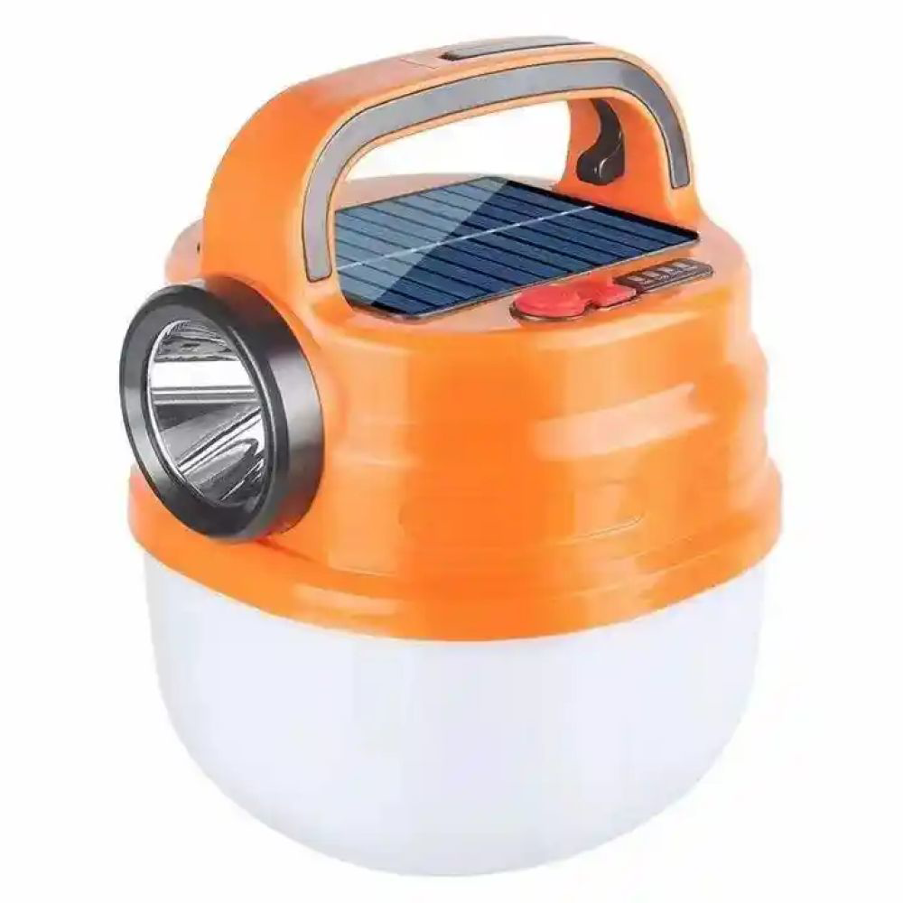 TAŞINABİLİR 7 FONKSİYONLU GÜNEŞ ENERJİLİ ŞARJ EDİLEBİLİR ÇADIR KA