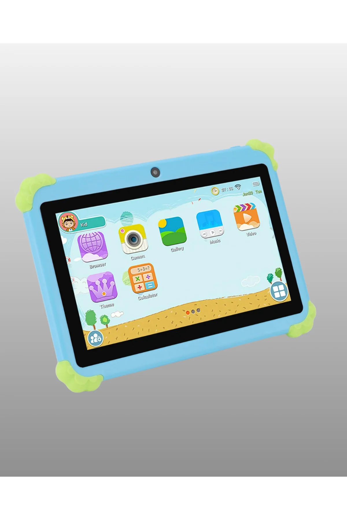 Taşınabilir 7 İnç Tablet Göz Koruyucu Ekran ve Uzun Pil Ömrü