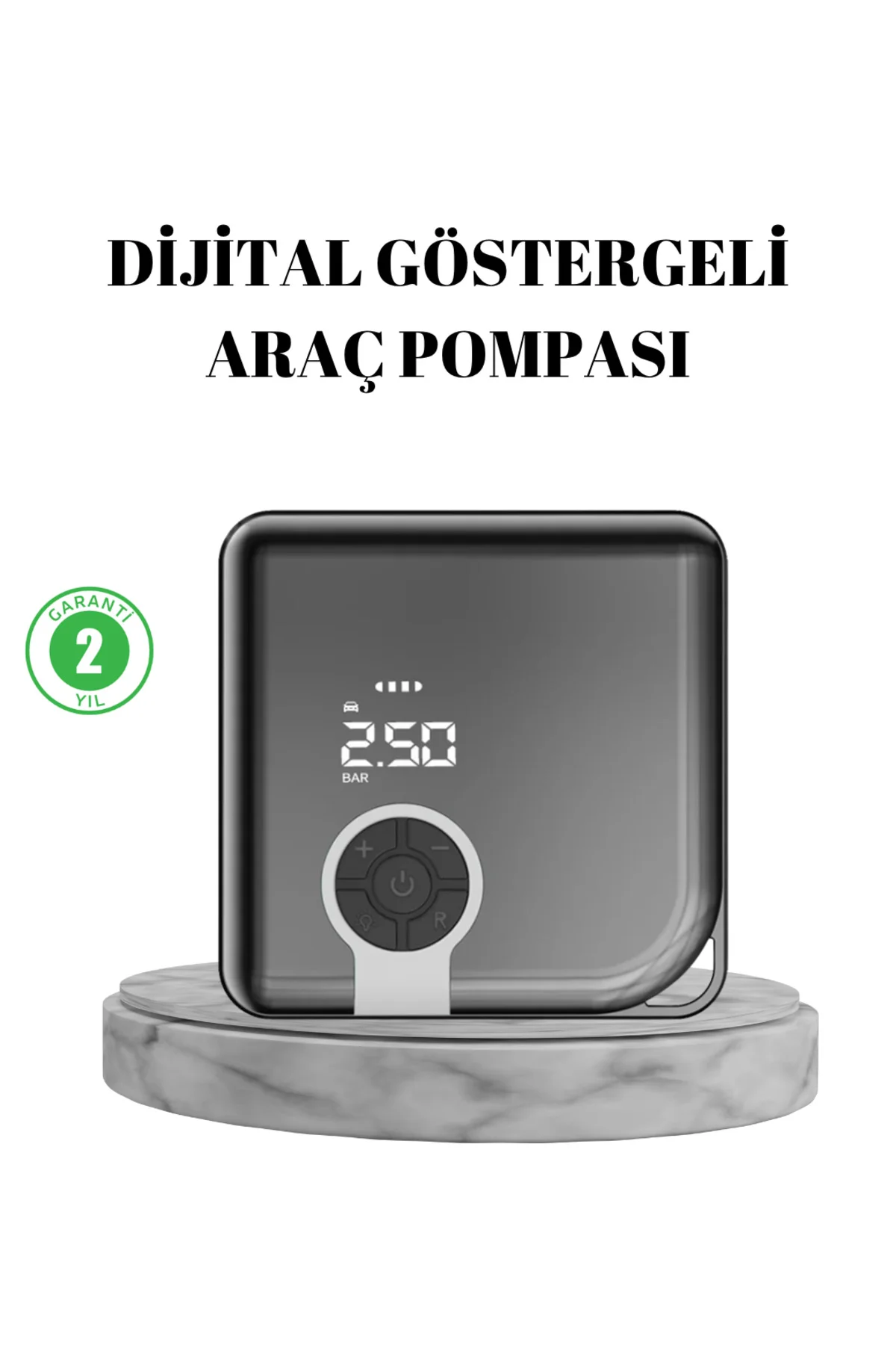 Taşınabilir Akıllı Hava Kompresörü Yüksek Basınç Kapasiteli