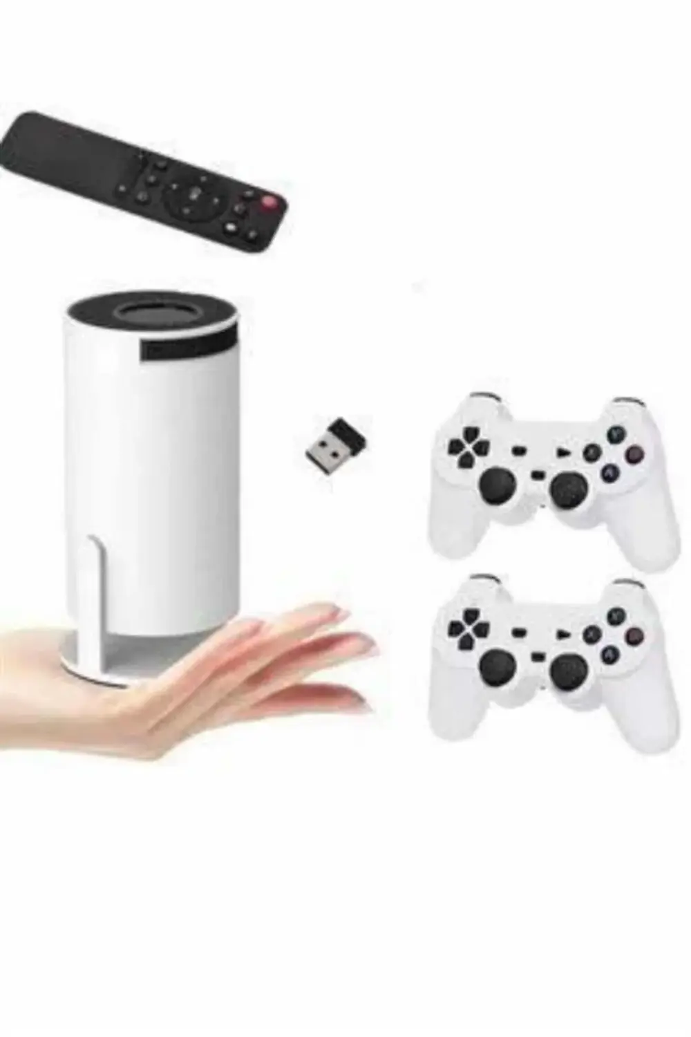 Taşınabilir Android Projeksiyon Ayaklı Çift Kollu 4K Çözünürlüklü