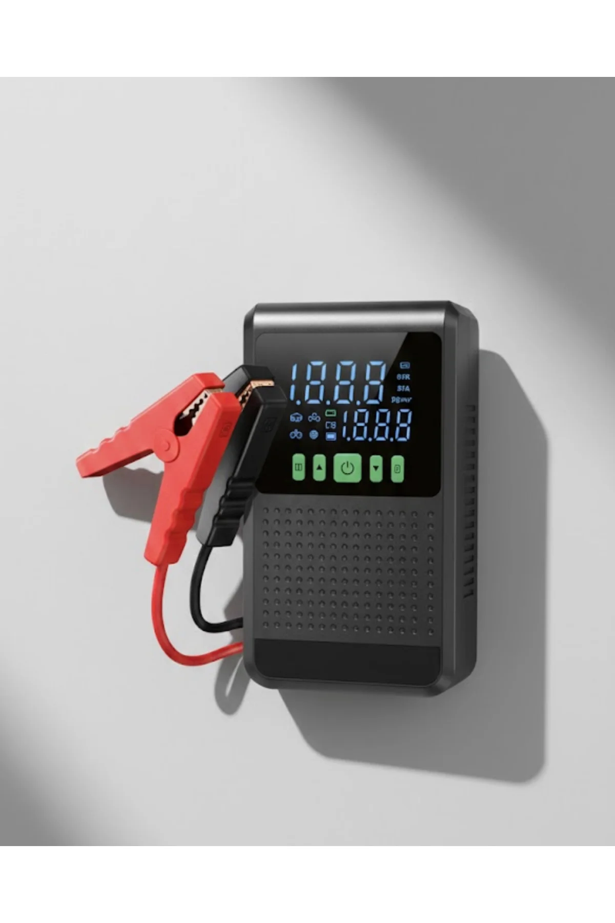 Taşınabilir Araç Akü Şarj Takviye Cihazı 150 Psi Dijital Kompresör