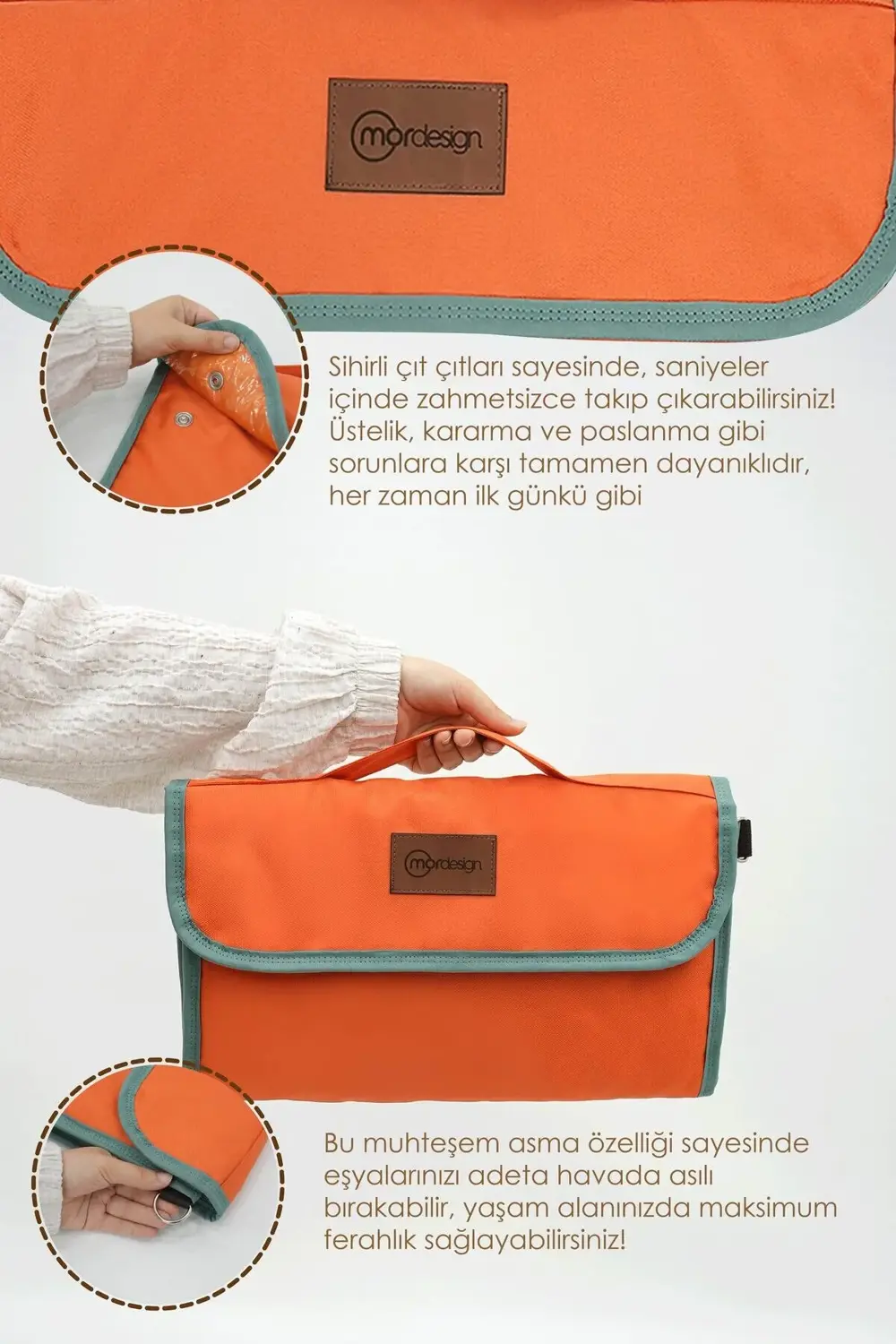 Taşınabilir Bebek Alt Değiştirme Pedi,Çok Cepli Alt Açma,Su Geçir