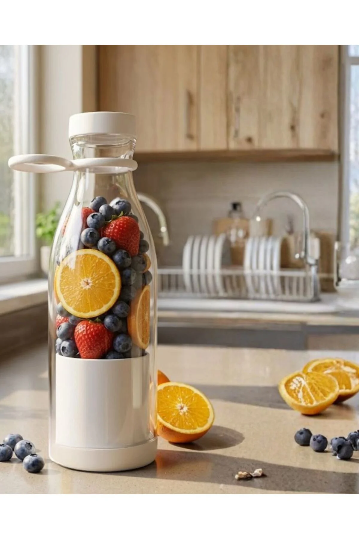 Taşınabilir Blender 380 Ml Usb Şarjlı Meyve Ve Smoothie Hazırlayı