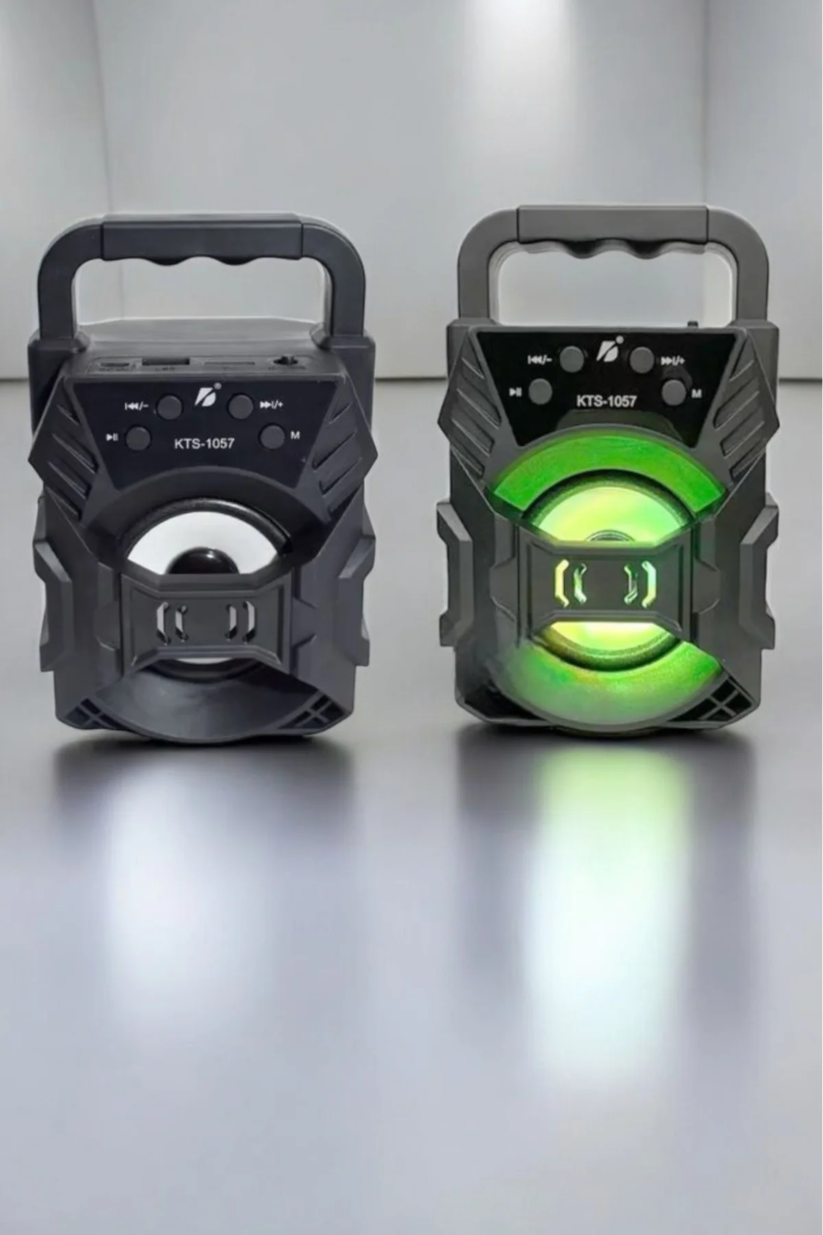 Taşınabilir Bluetooth Hoparlör Led Işıklı Uzun Pil Ömrü
