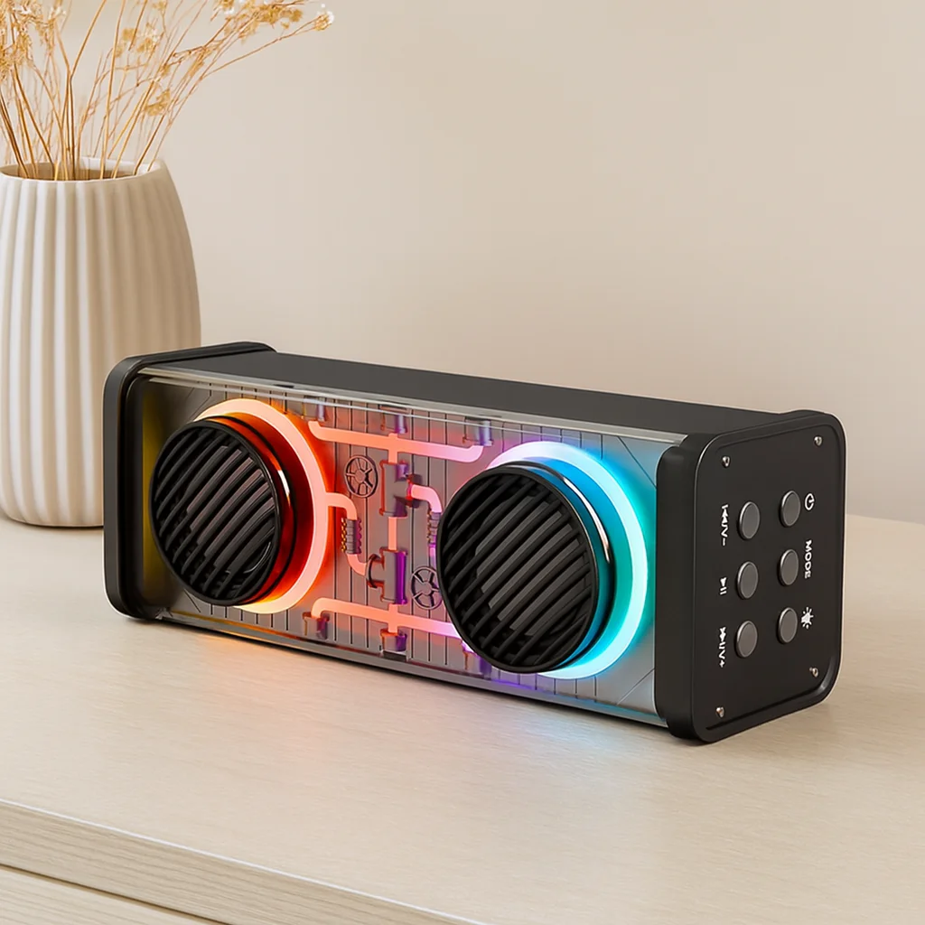 Taşınabilir Bluetooth Hoparlör 20W USB Şarjlı Işıklı Fiyatı, Yorumları ve Özellikleri