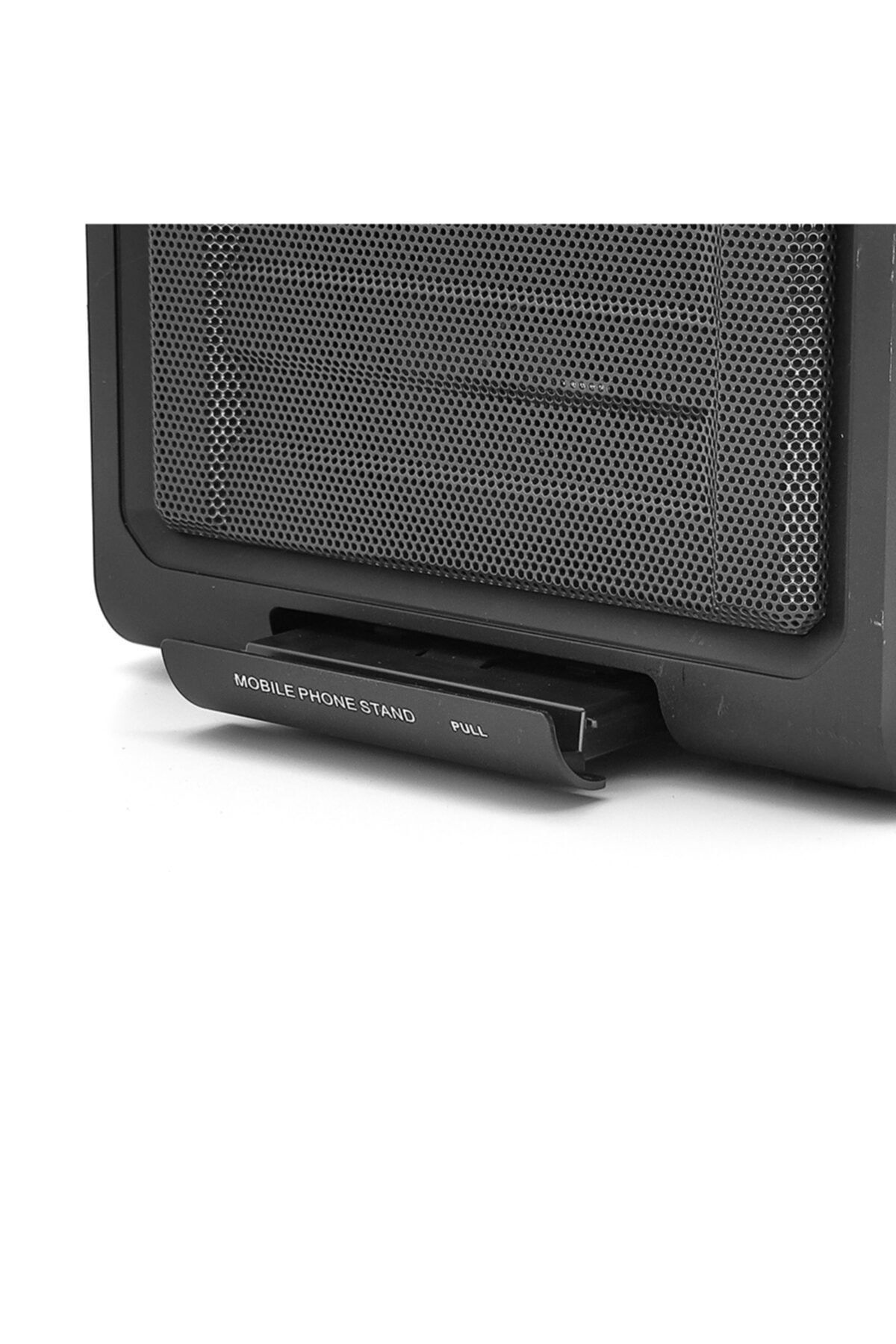 Taşınabilir Bluetooth Hoparlör Usb Girişli SD Kart FM Radyo AUX E