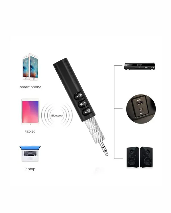 Taşınabilir Bluetooth Ses Alıcısı | 30 Dk Şarj 4 Saat Kullanım Geri Klipsli