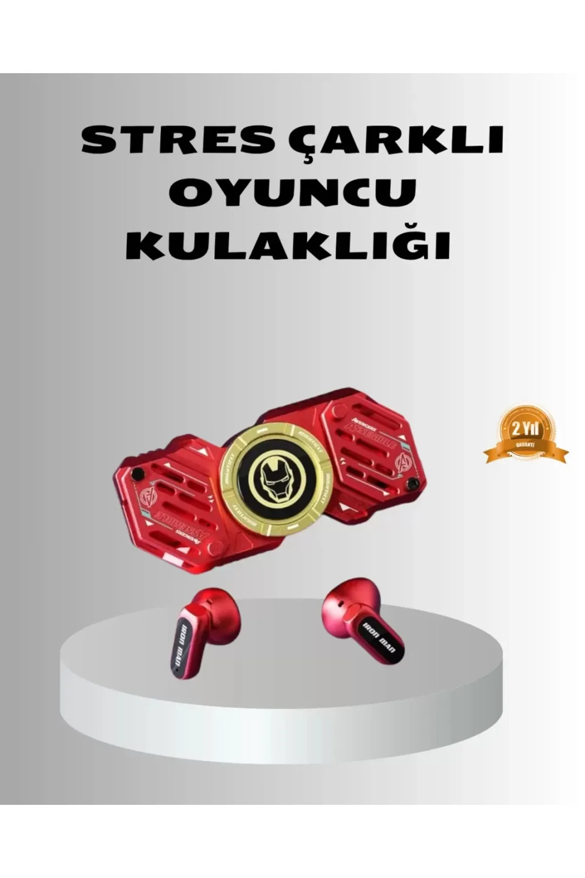 Taşınabilir Bluetooth Müzikli Spinner – Enerjik, Şık Ve Eğlenceli