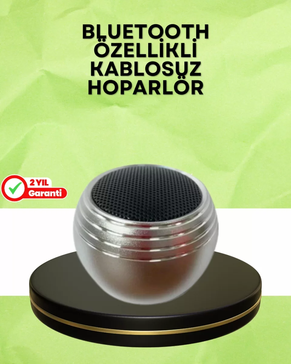 Taşınabilir Bluetooth Hoparlör Yüksek Ses Kaliteli Mini Tasarım -