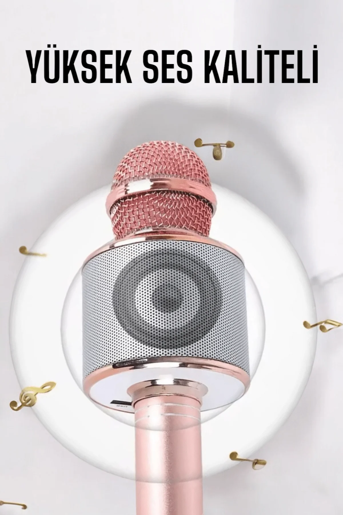 Taşınabilir Bluetooth Karaoke Mikrofon: Hafıza Kart Girişli, Etkileyici Performans