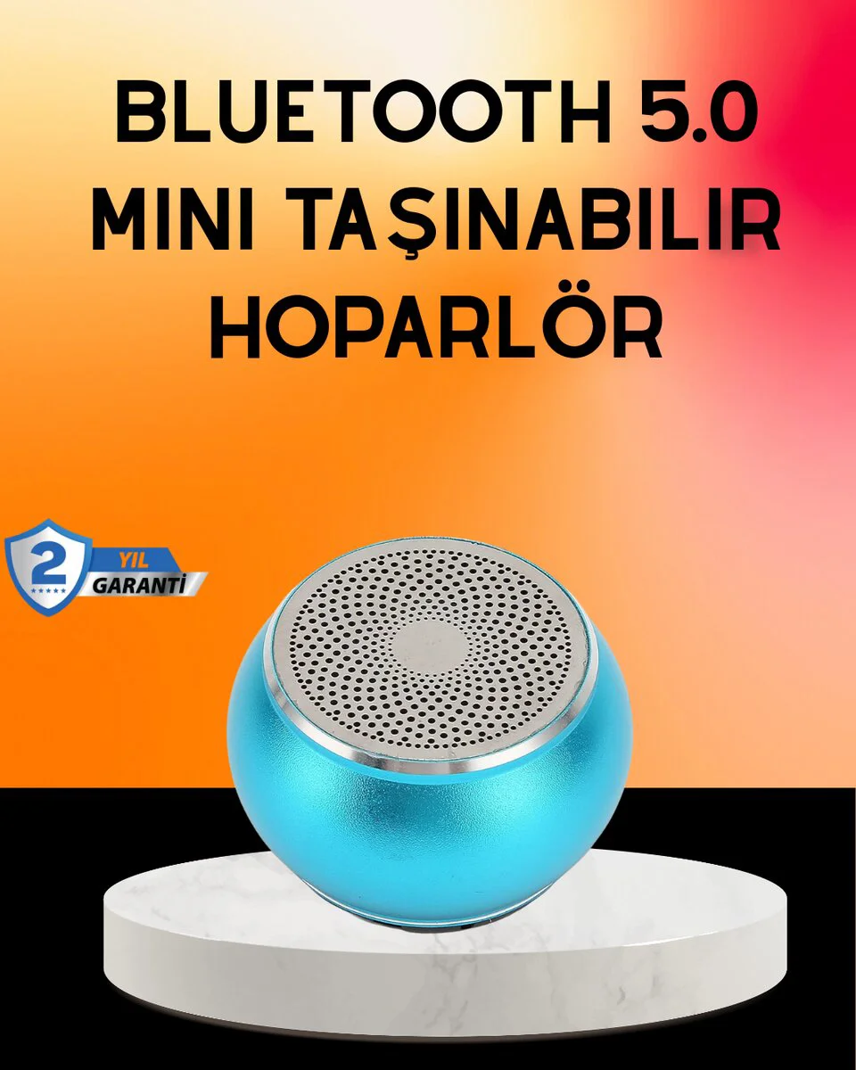 Taşınabilir Bluetooth Hoparlör - Dış Mekân ve Seyahat İçin Ideal