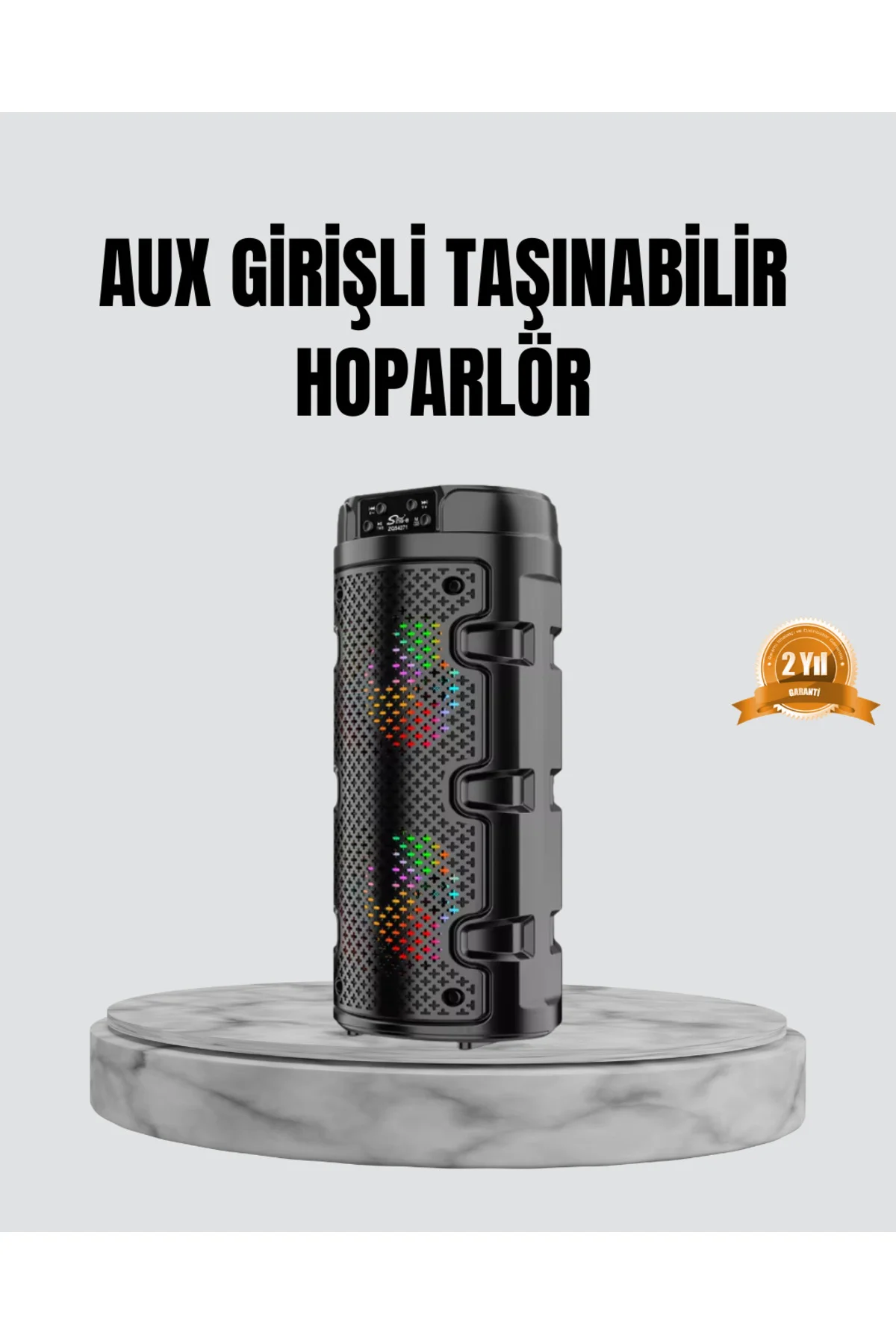 Taşınabilir Bluetooth Hoparlör Çift Sürücü Güçlü Bas HD Ses Çoklu