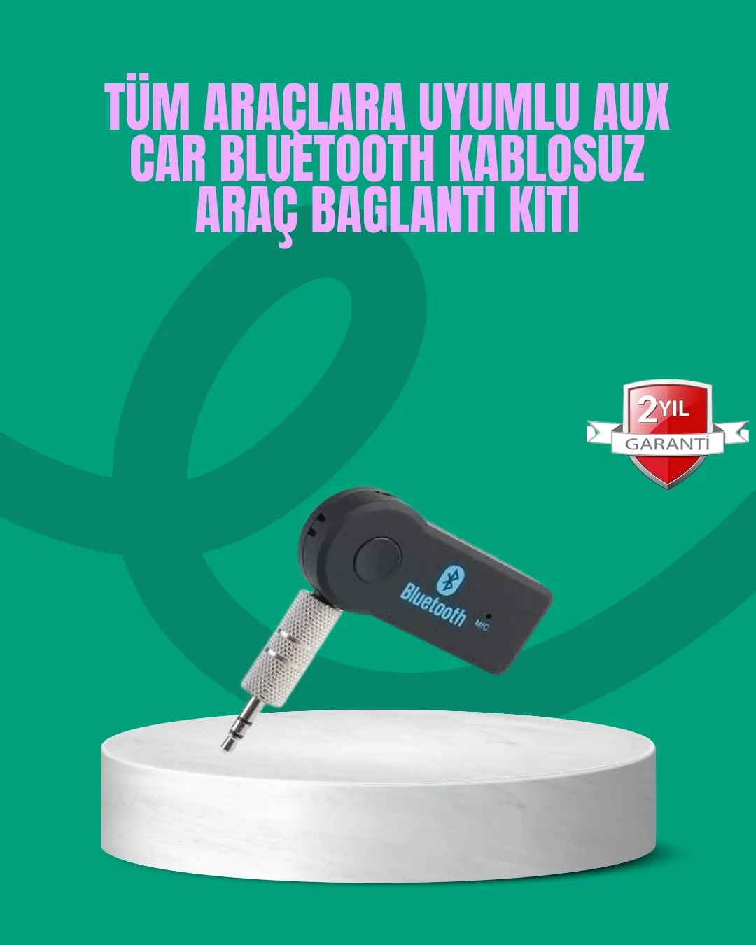 Taşınabilir Bluetooth AUX Araç Müzik ve Konuşma Kiti Fiyatı, Yorumları ve Özellikleri