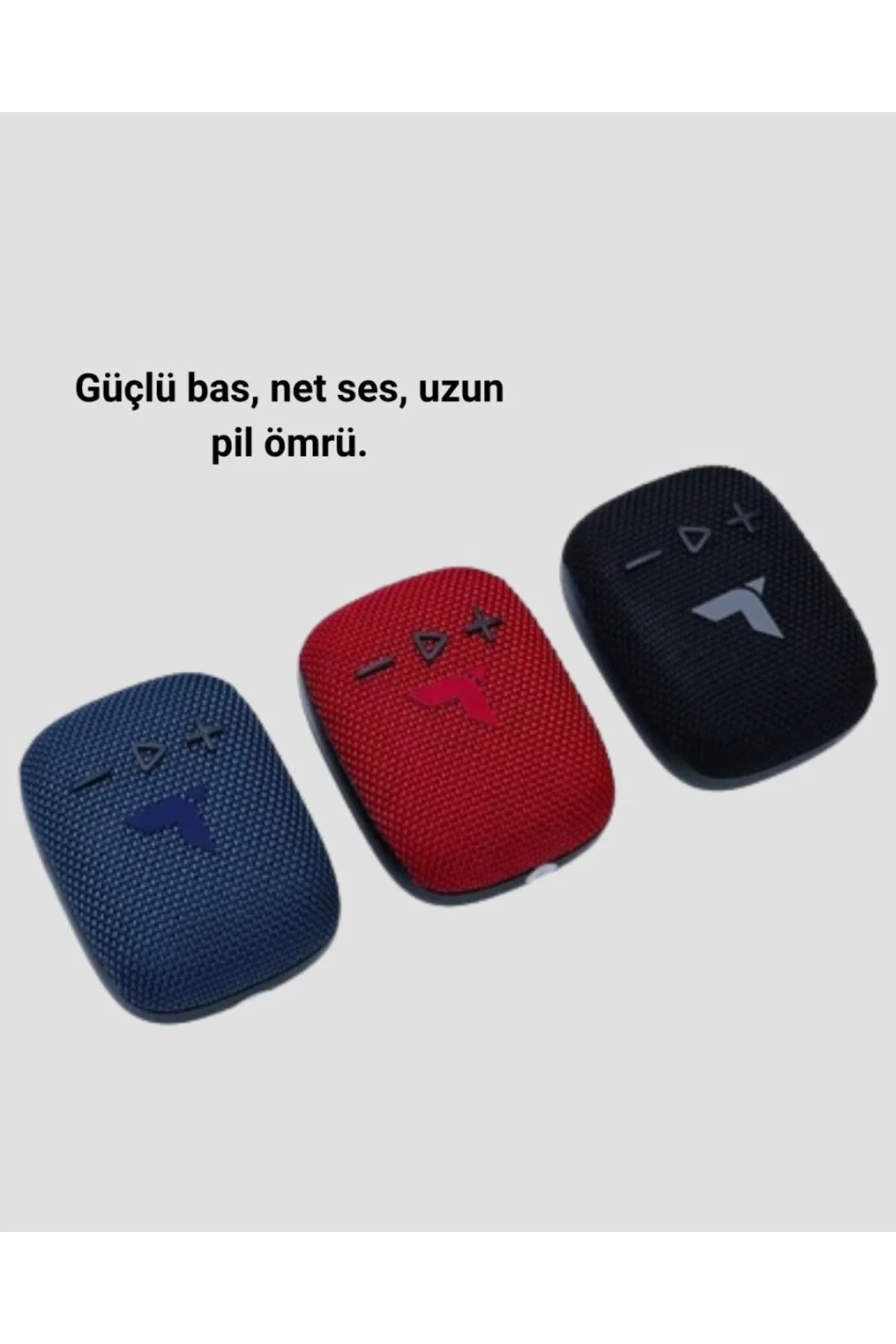 Taşınabilir Bluetooth Hoparlör Suya Dayanıklı Kumaş Kaplama
