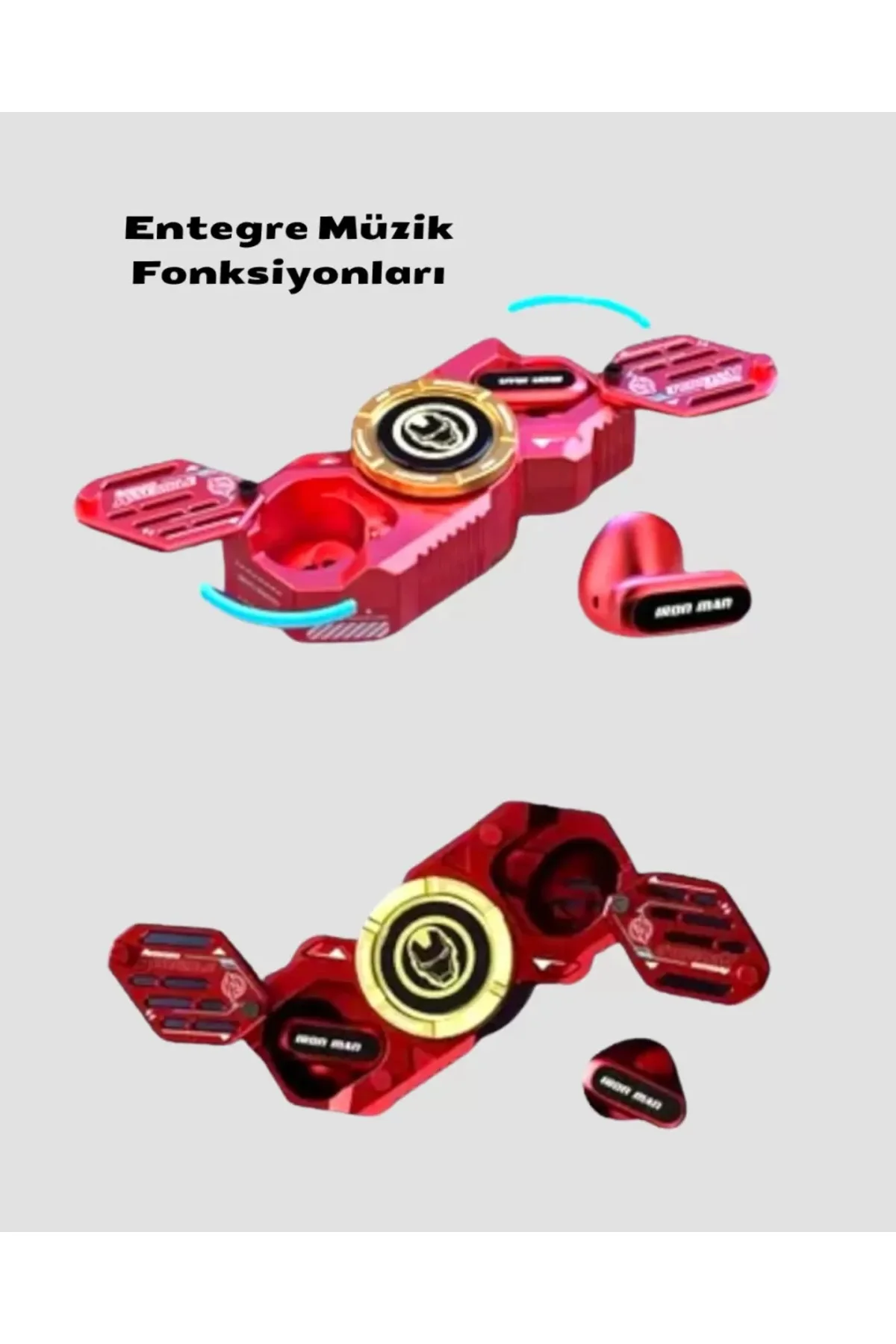 Taşınabilir Bluetooth Müzikli Spinner – Enerjik, Şık Ve Eğlenceli