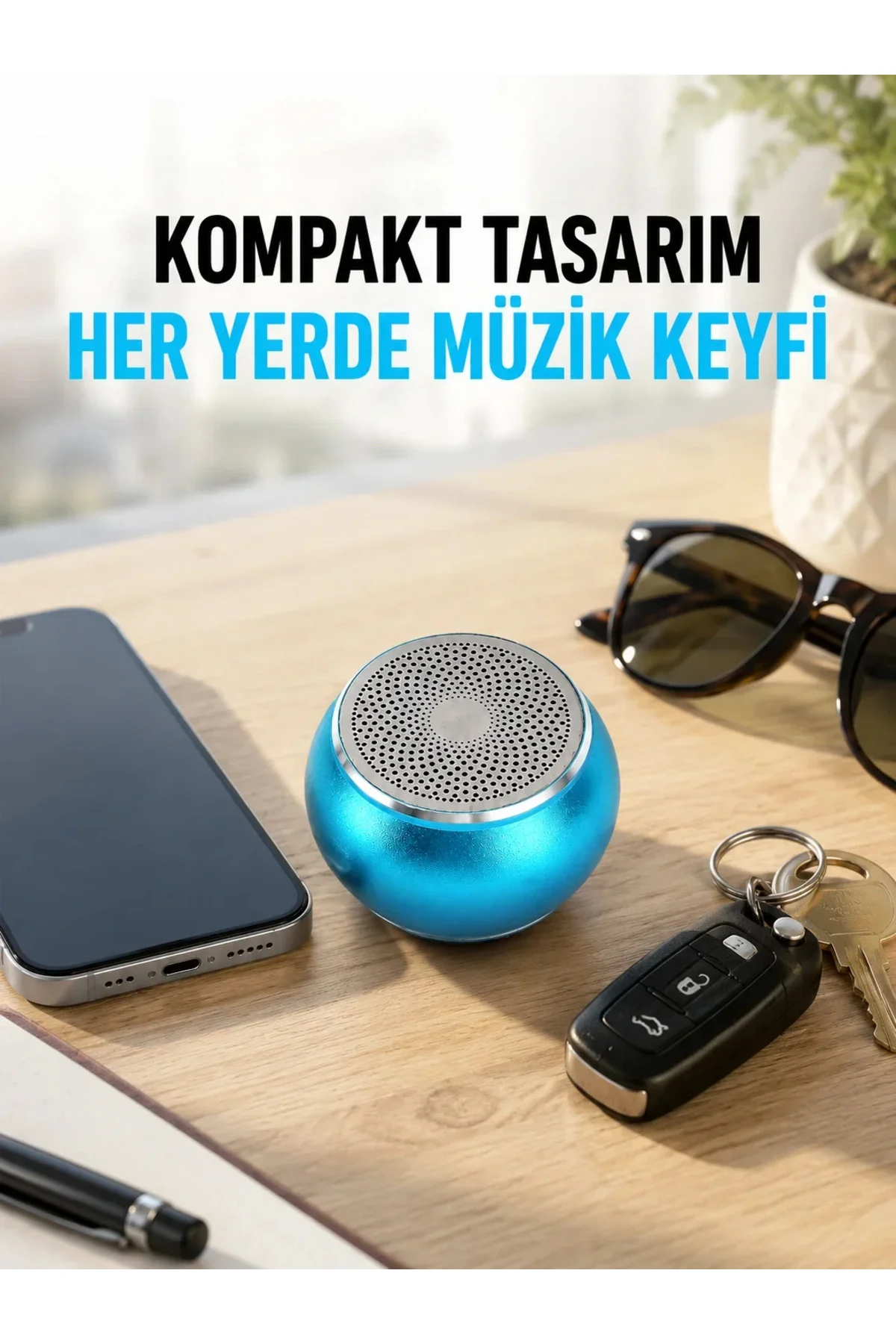 Taşınabilir Bluetooth Hoparlör Eller Serbest Arama Özellikli Yeni Nesil Taşınabilir Bluetooth Hoparlör Eller Serbest Arama Özellikli Yeni Nesil