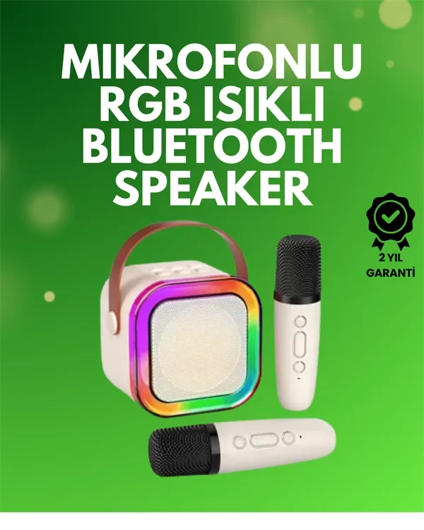 Taşınabilir Bluetooth Hoparlör Suya Dayanıklı Kumaş Kaplama - Lis