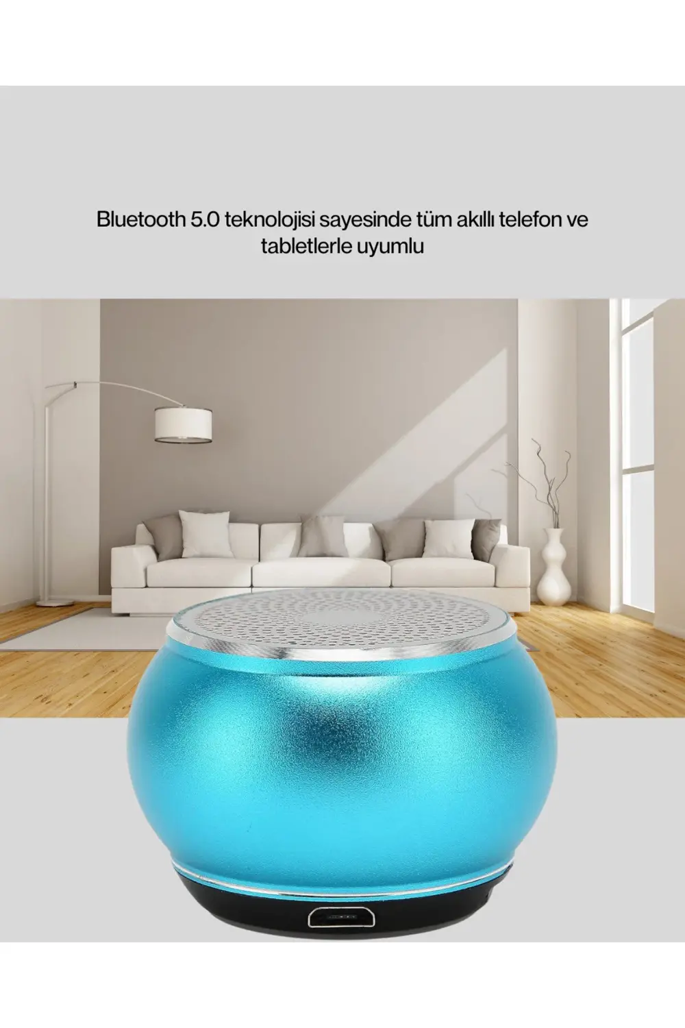 Taşınabilir Bluetooth Hoparlör | Eller Serbest Arama Özellikli