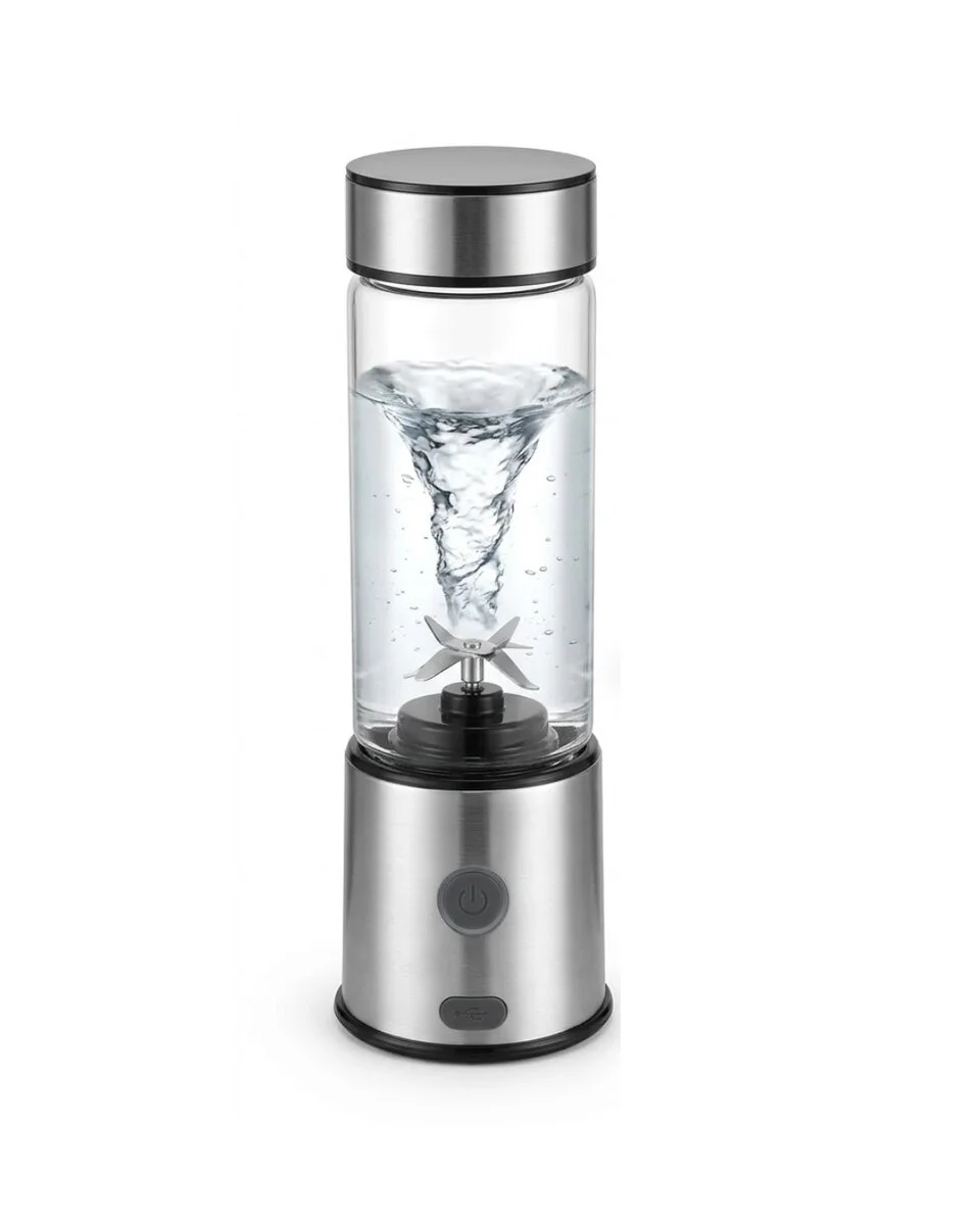 Taşınabilir Cam Blender 450 ml 350 ml Çift Hazneli Smoothie Blender