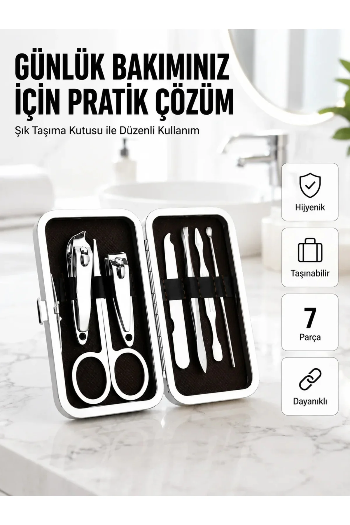 Taşınabilir Çantalı Çok Fonksiyonlu Bakım Seti Taşınabilir Çantalı Çok Fonksiyonlu Bakım Seti