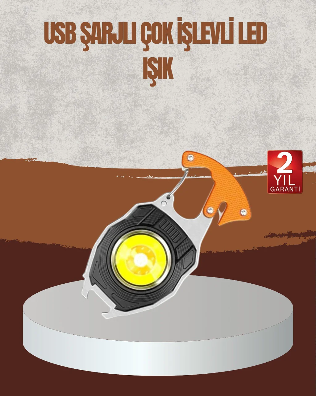 Taşınabilir Çok Amaçlı Led Işıklı Anahtarlık - Lisinya Diğer