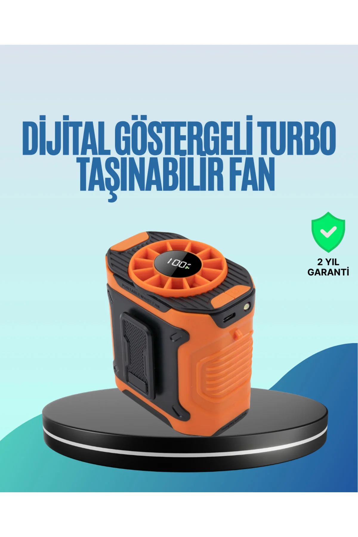 Taşınabilir Çok Fonksiyonlu Soğutma Fanı