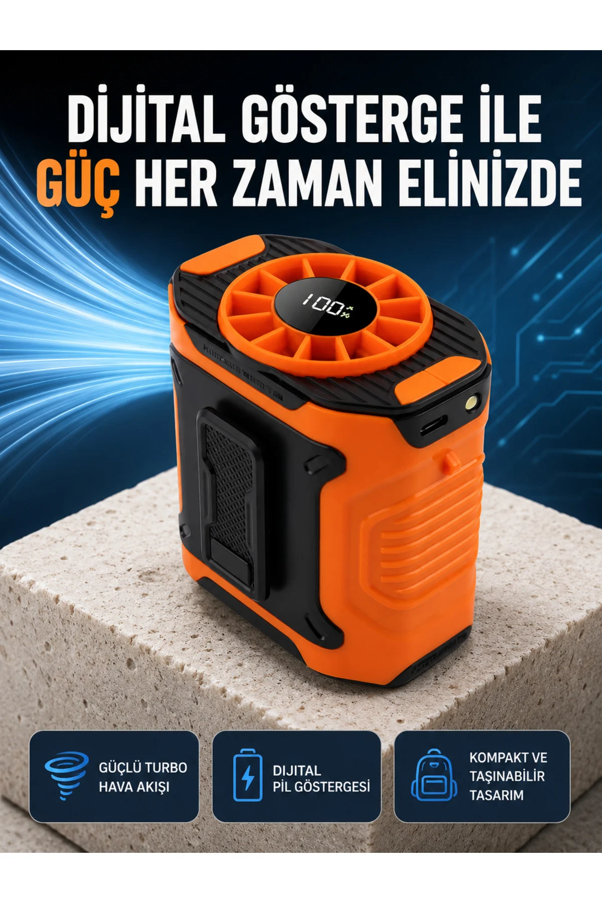 Taşınabilir Çok Fonksiyonlu Soğutma Fanı Taşınabilir Çok Fonksiyonlu Soğutma Fanı