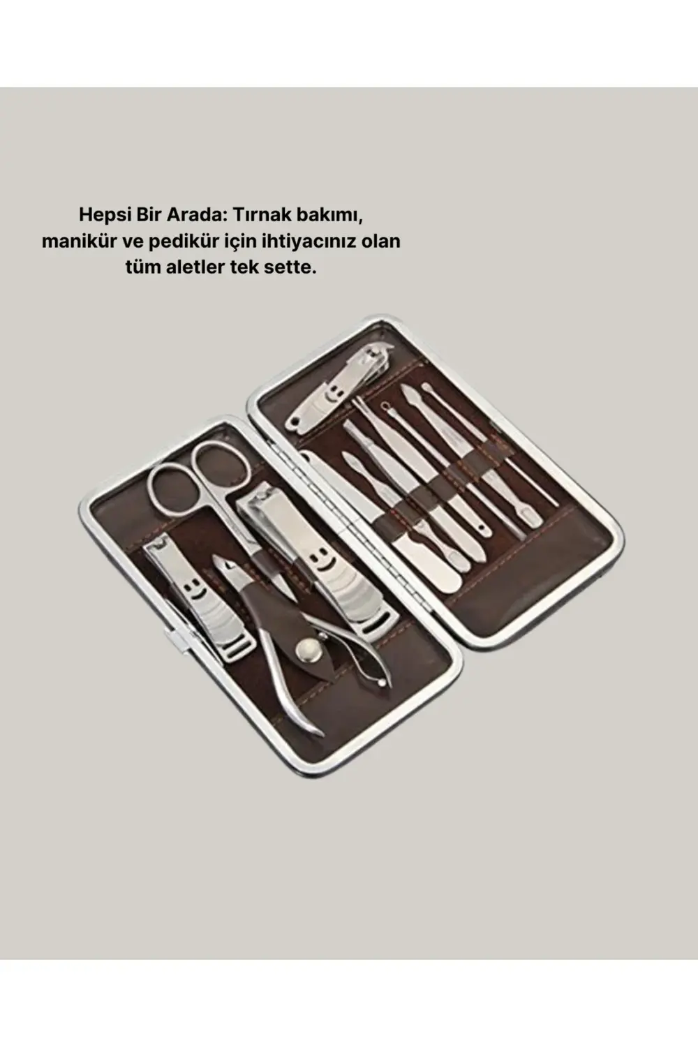 Taşınabilir Çok Fonksiyonlu Kişisel Bakım Seti El ve Ayak İçin