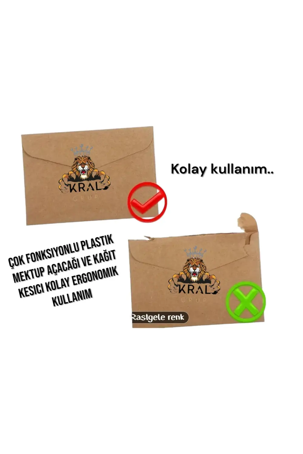 Taşınabilir Çok Fonksiyonlu Zarf Açacağı ''2 ADET GÖNDERİM''