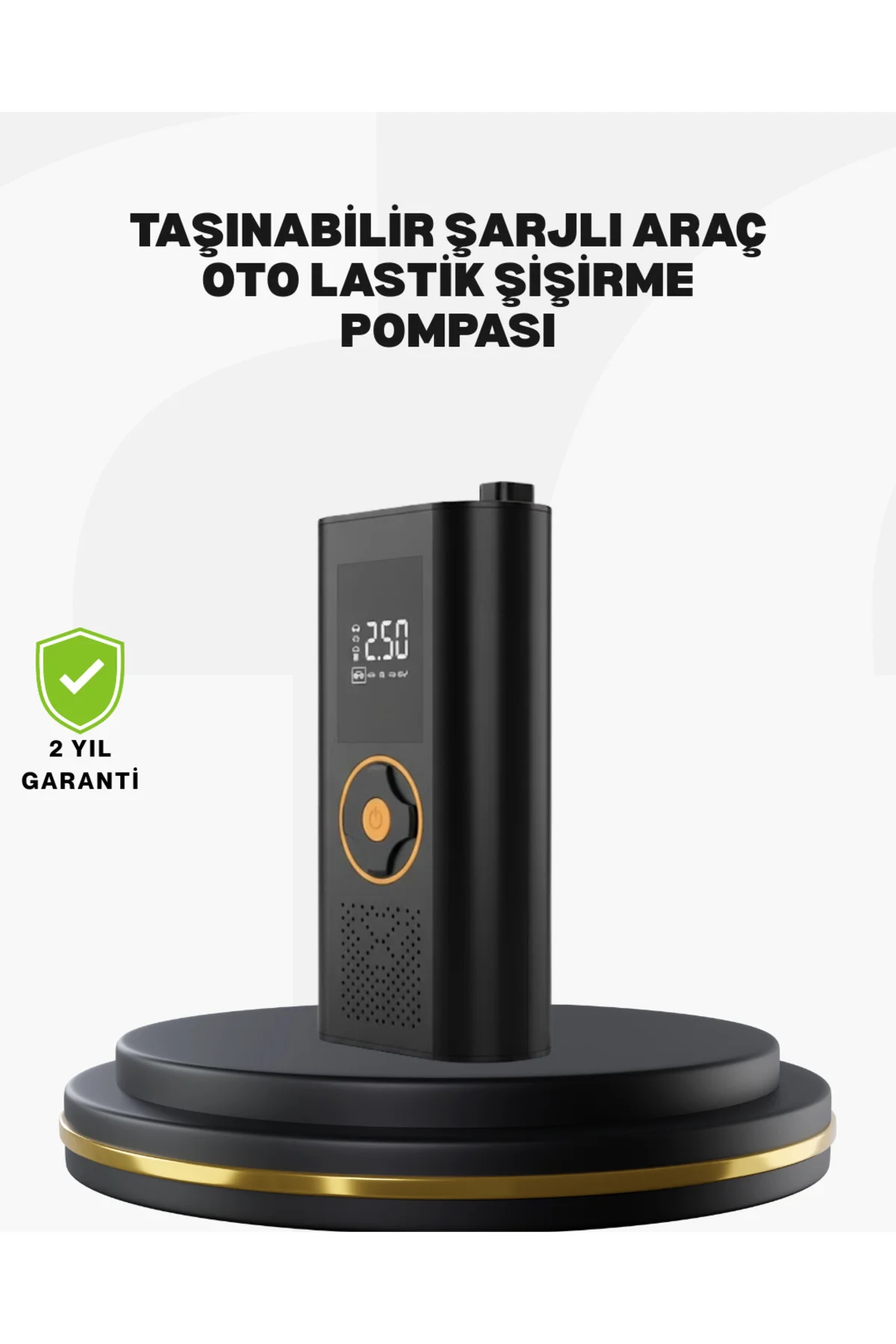Taşınabilir Dijital Lastik Şişirme Cihazı Güvenli ve Pratik Kulla