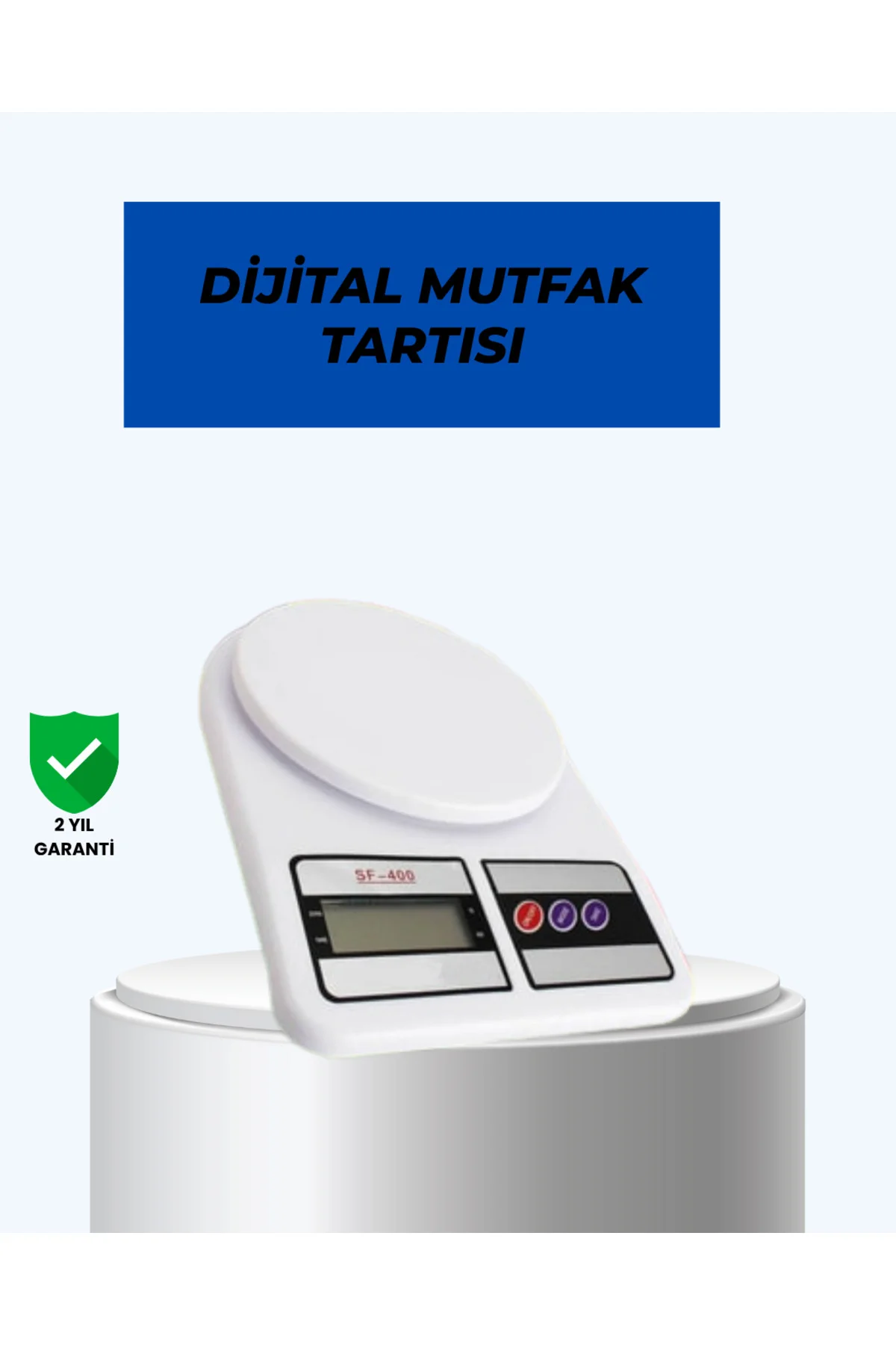 Taşınabilir Dijital Terazi – Çift Ölçü Birimi Destekli