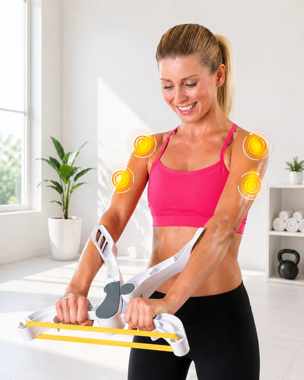 Taşınabilir Direnç Bantlı Ev Fitness Kol Güçlendirme Aleti - Lisinya Diğer