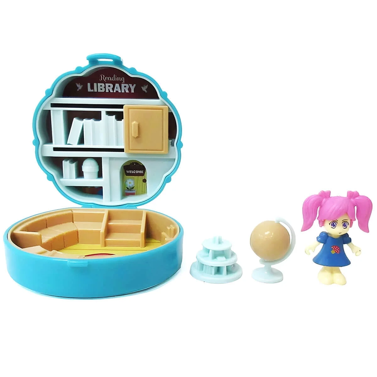Taşınabilir Dollhouse Mini Figür Sürpriz Paket - 1 Adet Fiyatıdır