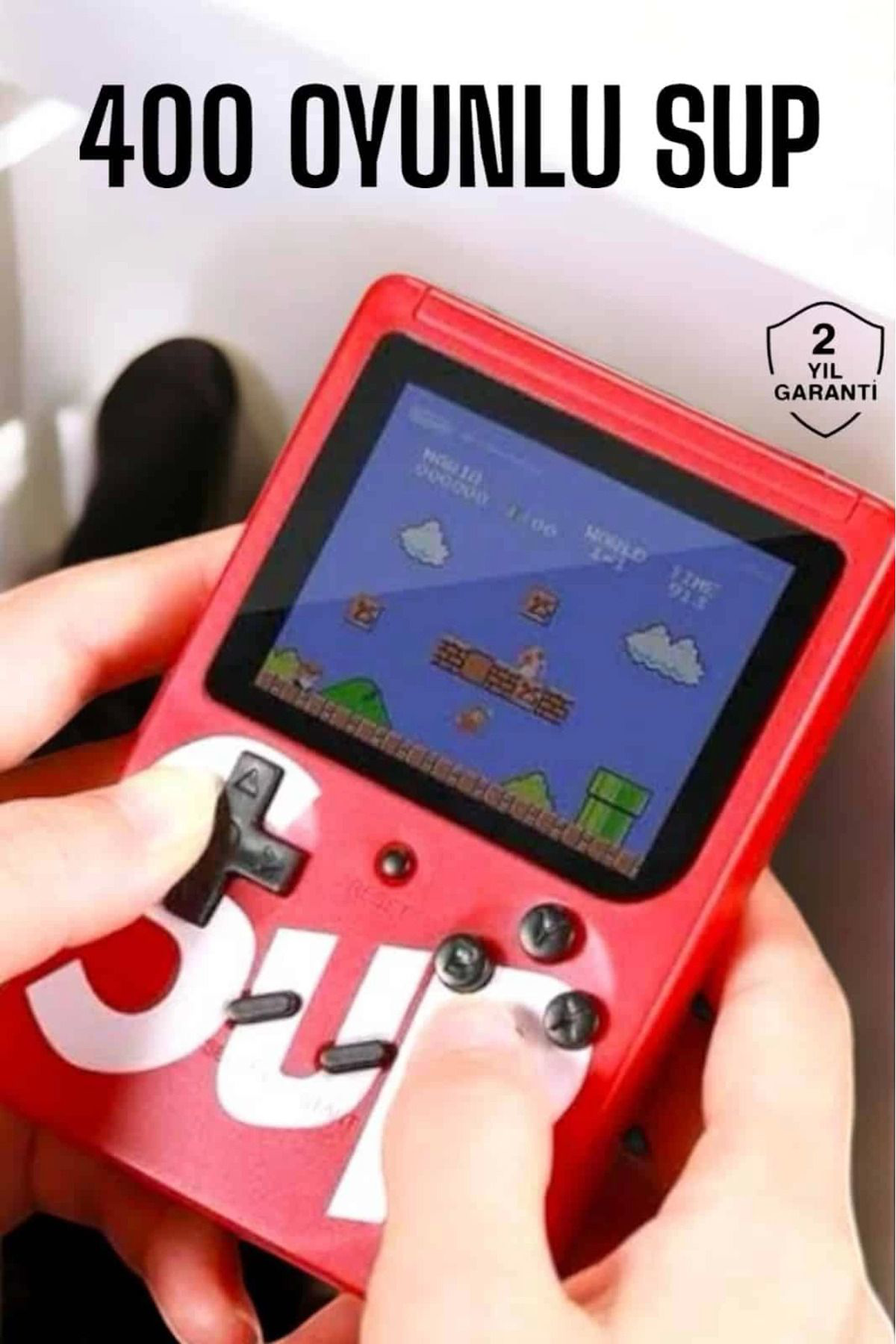Yusuftex Taşınabilir El Atarisi Sup 400 Oyunlu Mini Oyun Konsolu