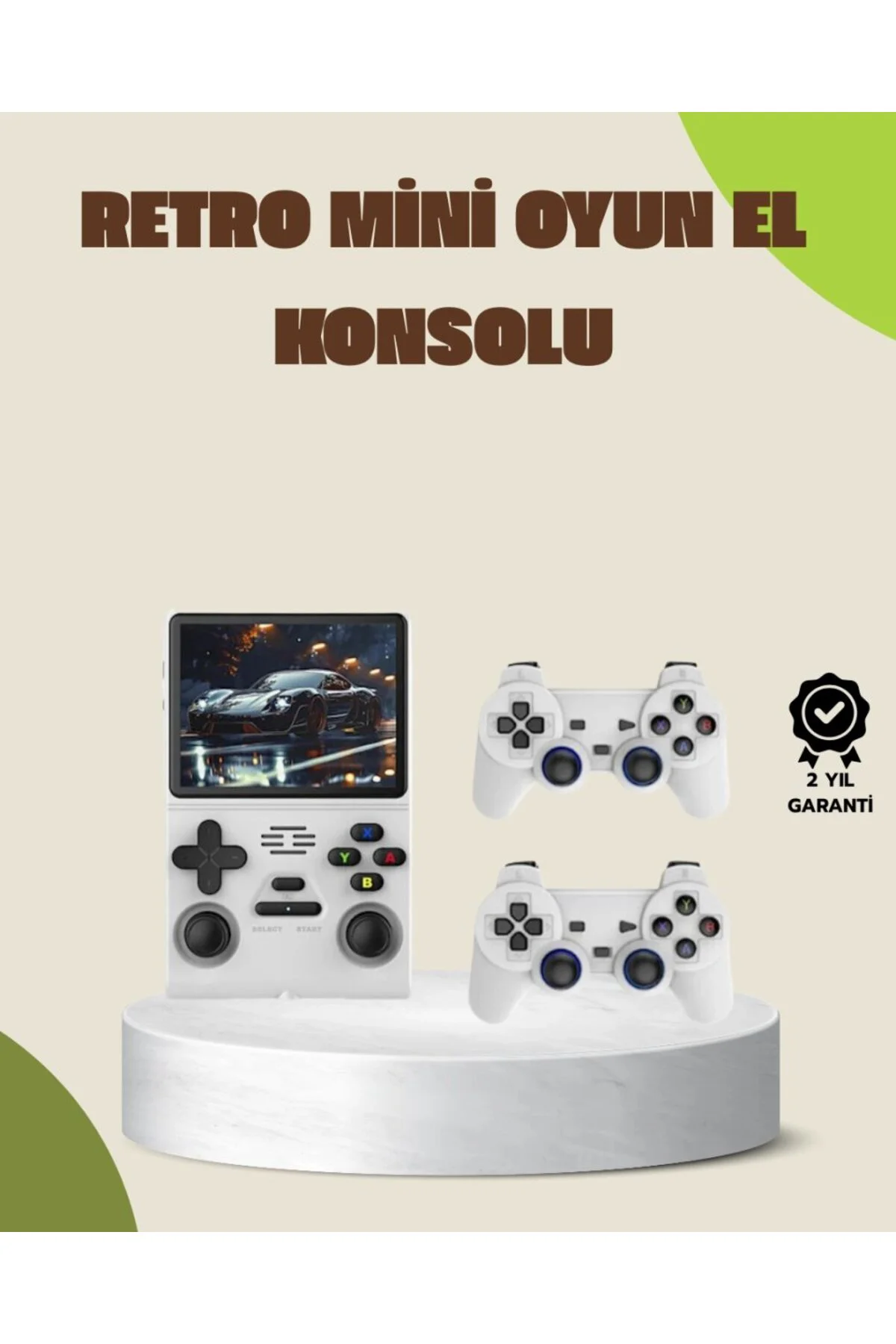 Taşınabilir El Konsolu Kablosuz Gamepadli