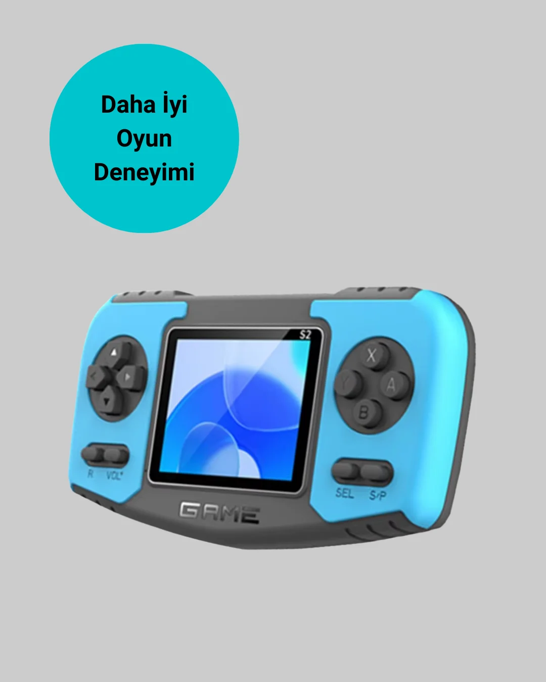 Taşınabilir El Oyun Konsolu Çocuk Gelişimine Uygun Oyun Cihazı